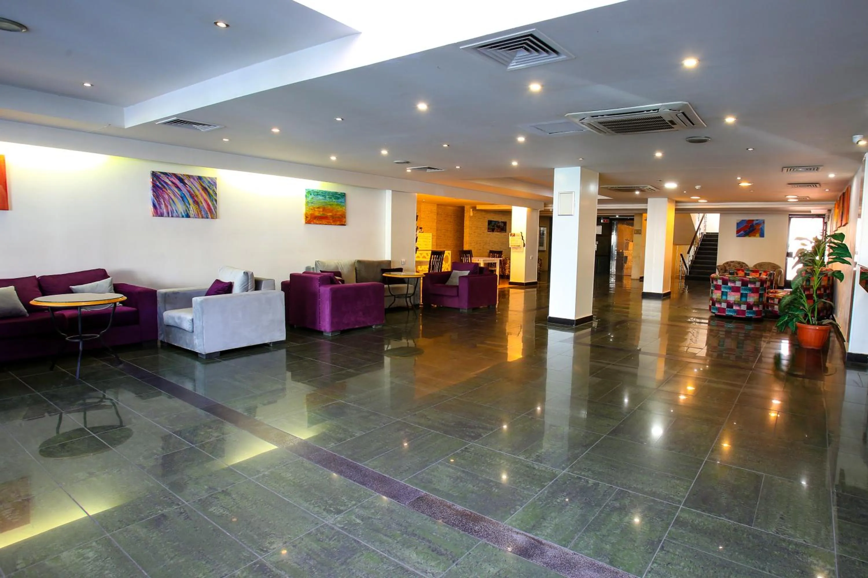 Lobby or reception in Mina Hotel