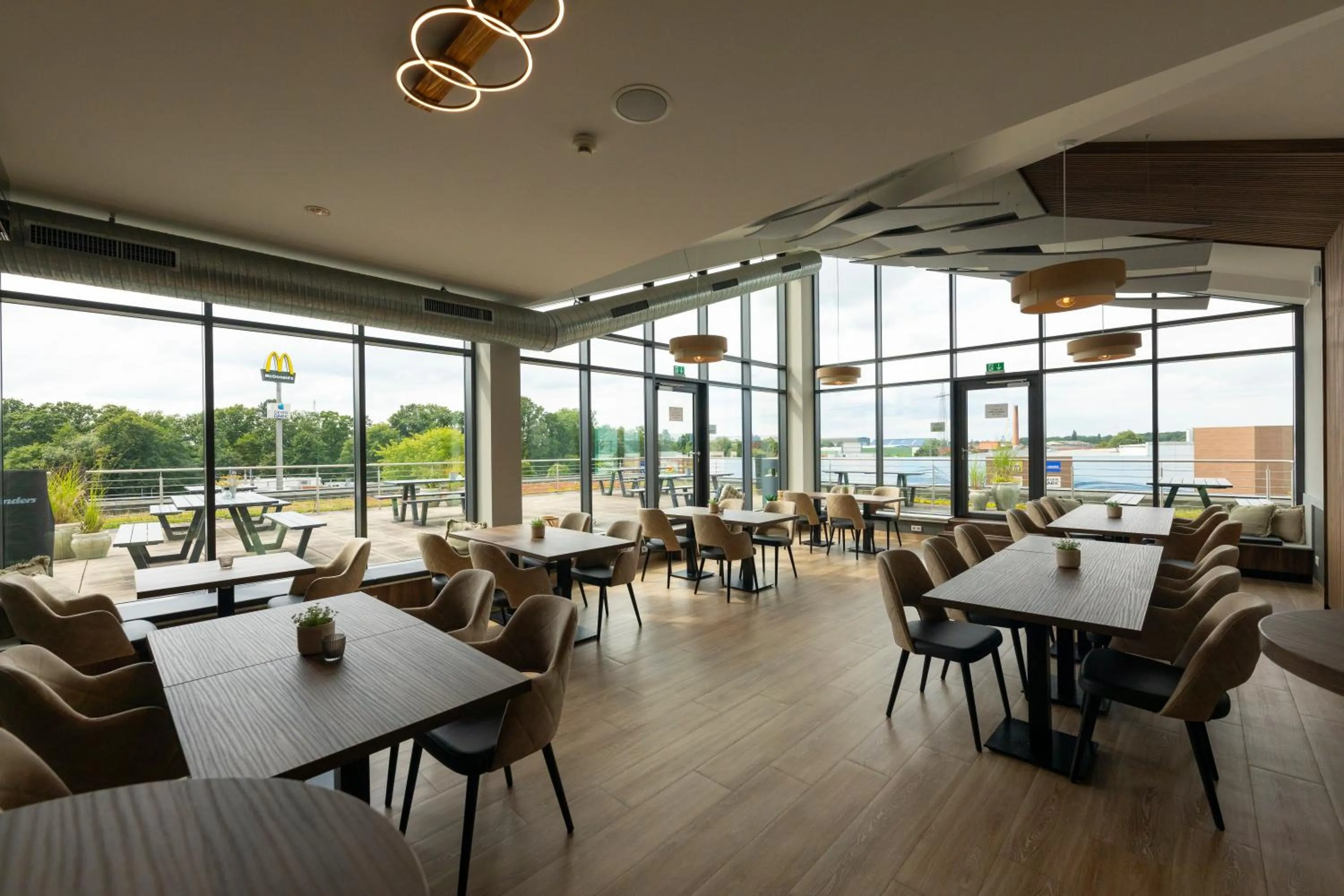 Seating area in Kedi Hotel Papenburg