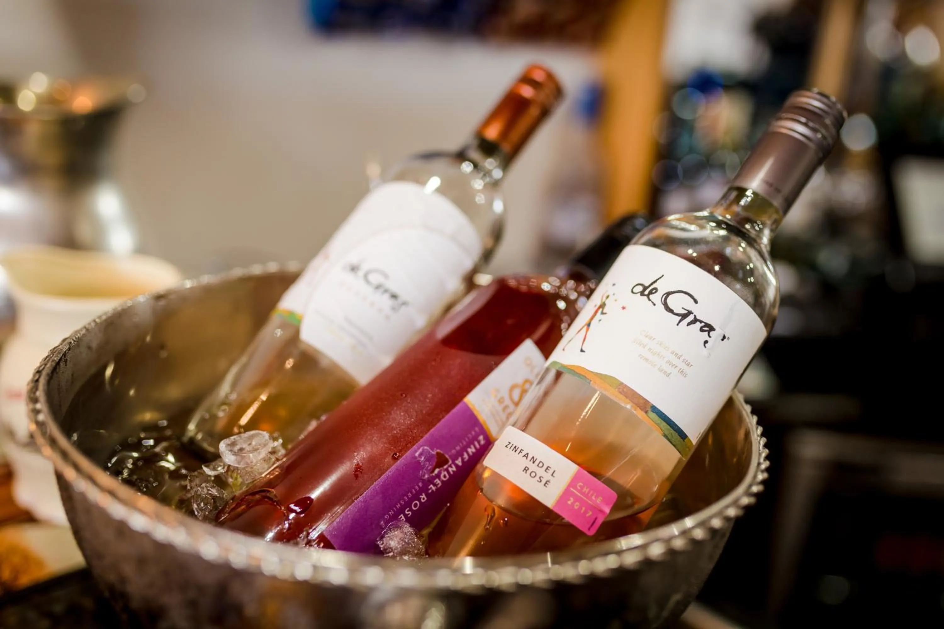 Alcoholic drinks in The Waterfront