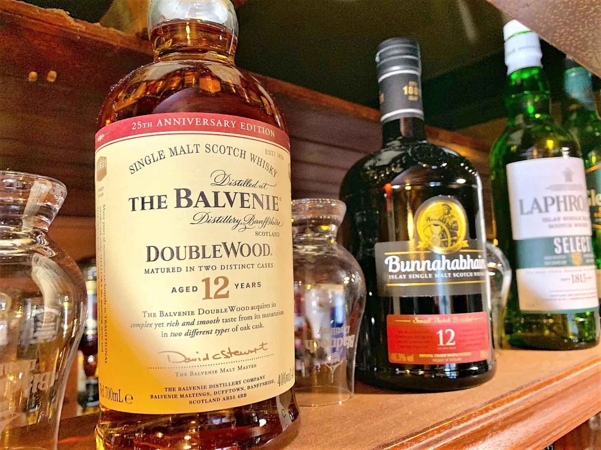 Alcoholic drinks in The Waterfront