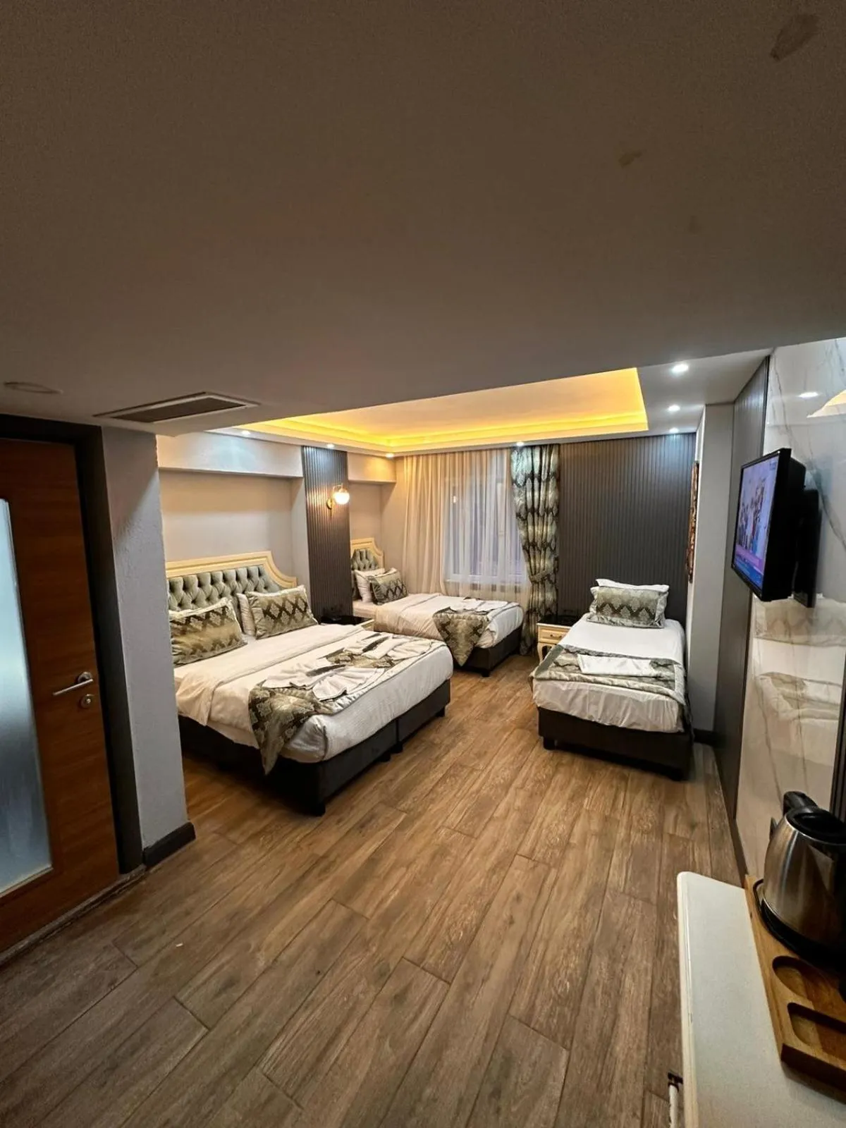 Bed in Sirkeci Ersu Hotel & SPA