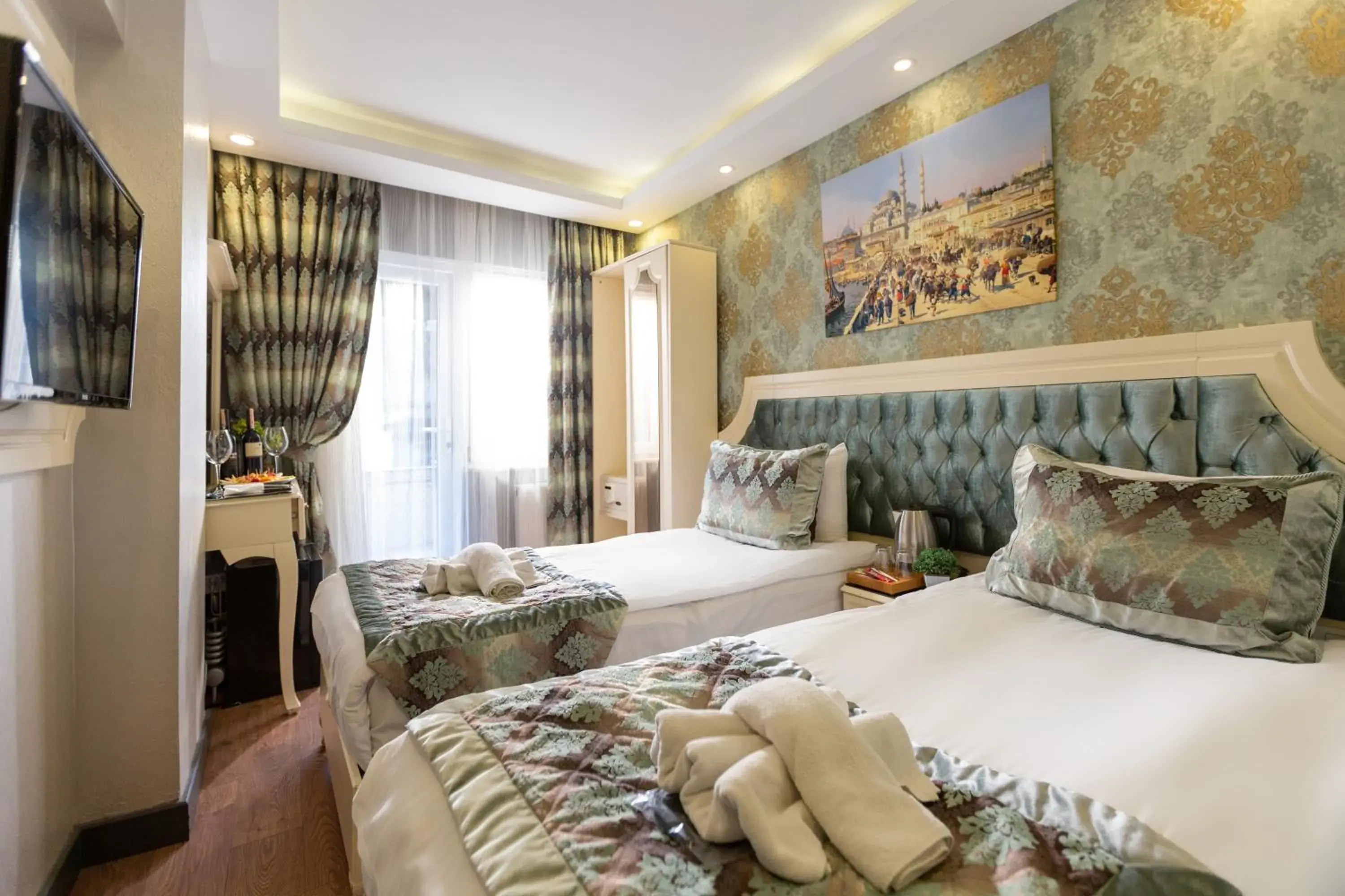 Standard Twin Room in Sirkeci Ersu Hotel & SPA Standard Twin Room in Sirkeci Ersu Hotel & SPA