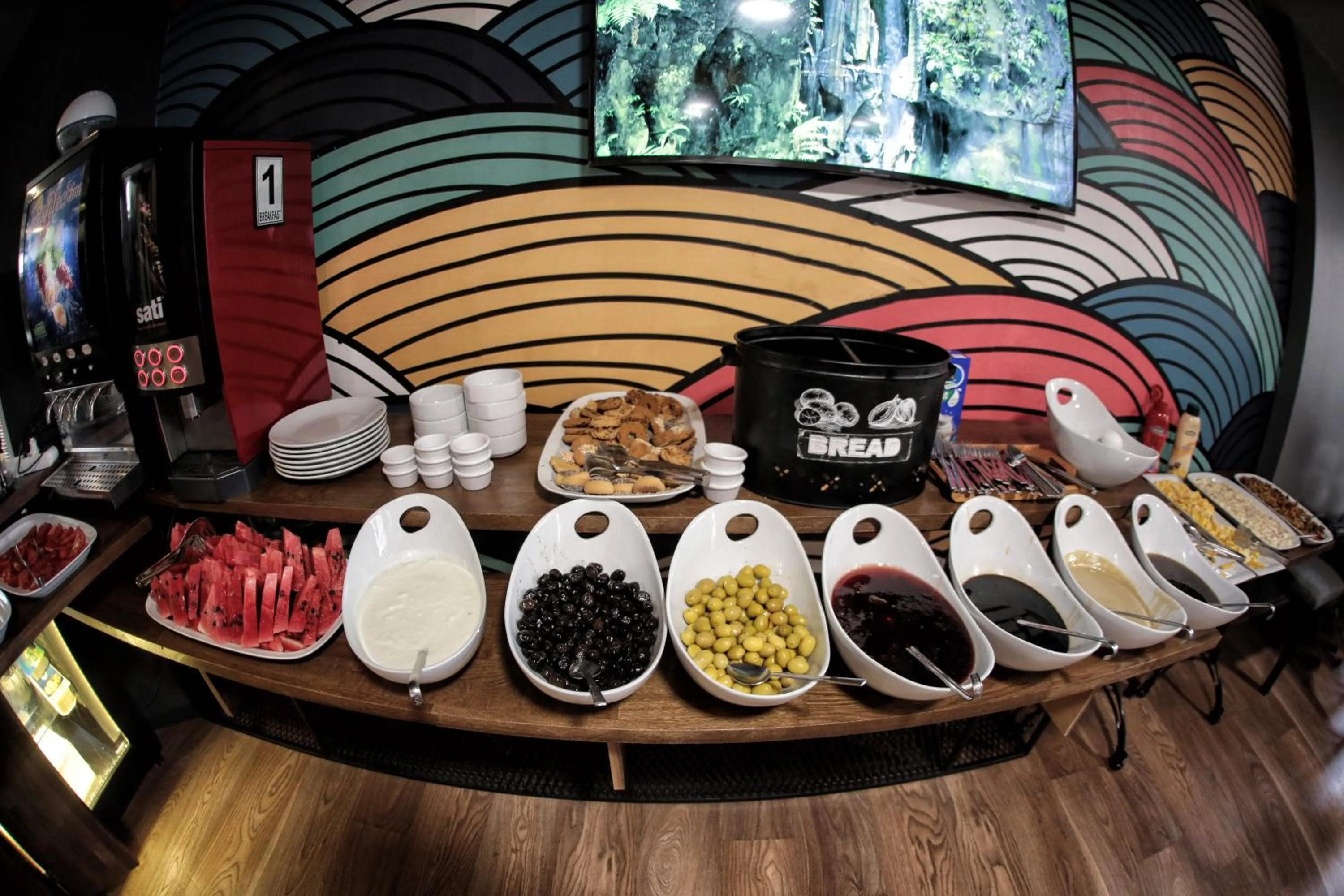 Buffet breakfast in Sirkeci Ersu Hotel & SPA