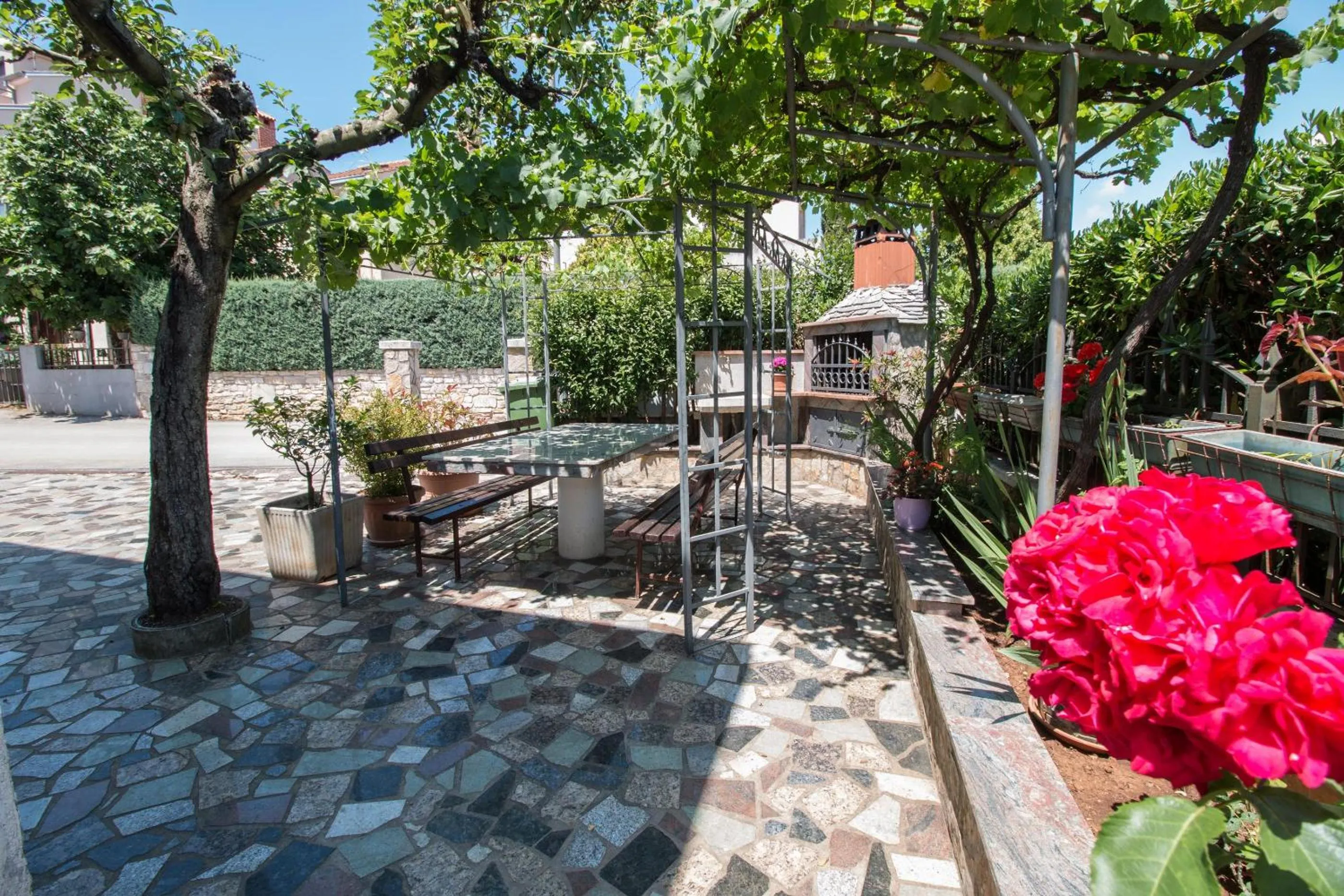 Balcony/Terrace in Apartments Divna