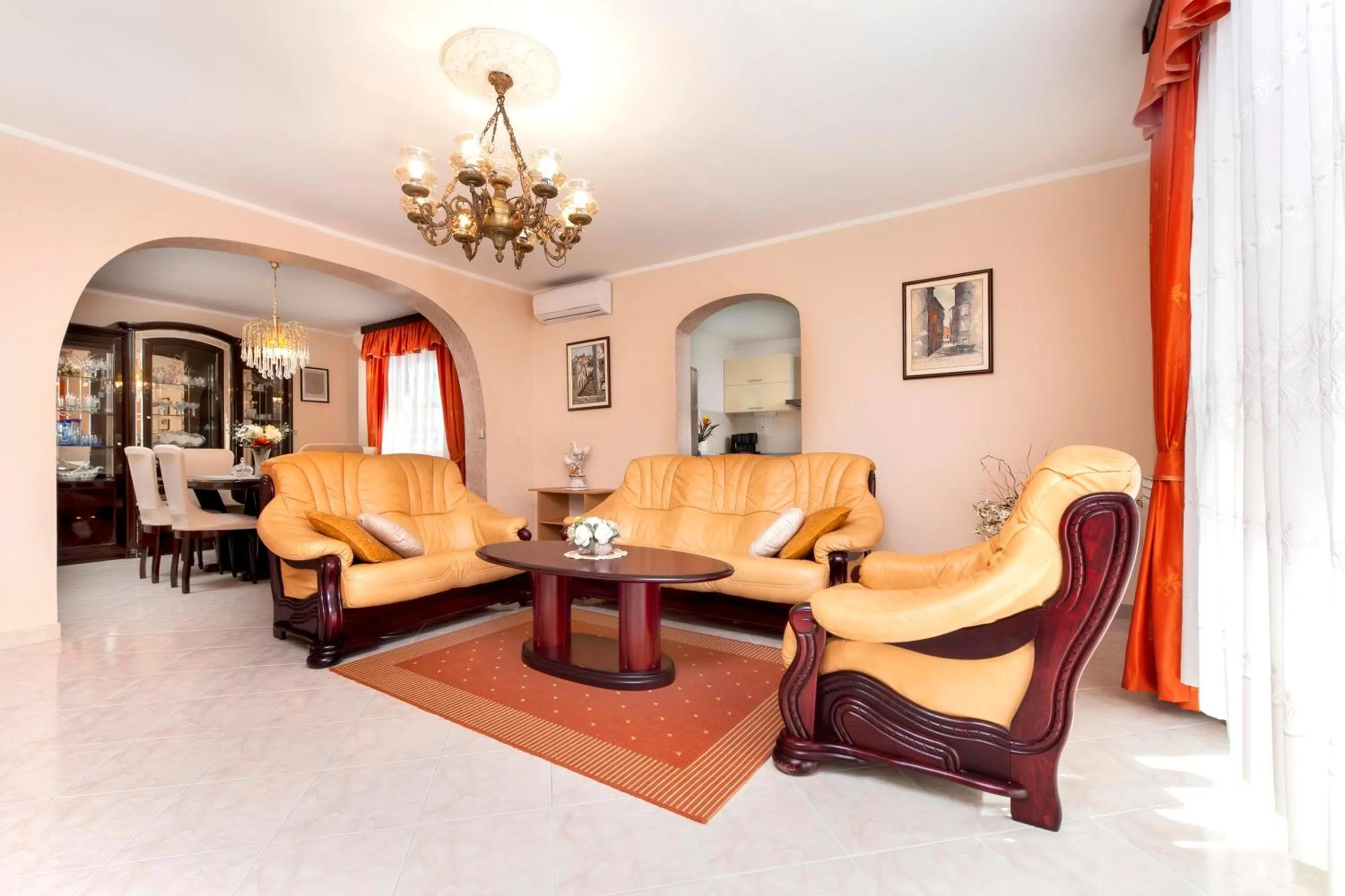 Living room in Apartments Divna