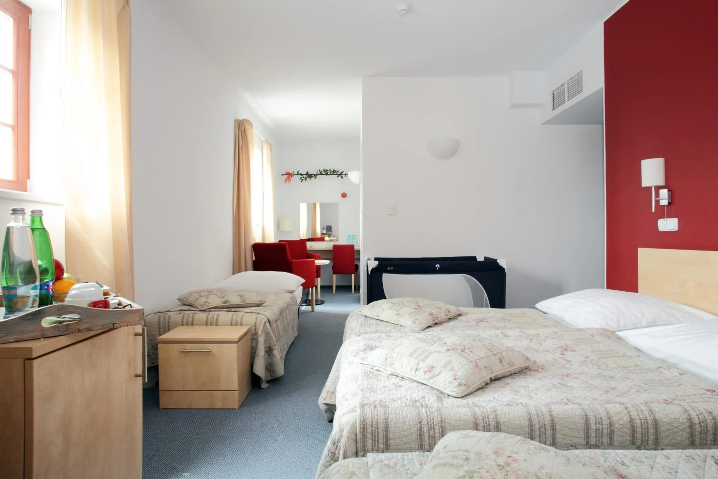 Photo of the whole room, Bed in Hotel Chvalská Tvrz