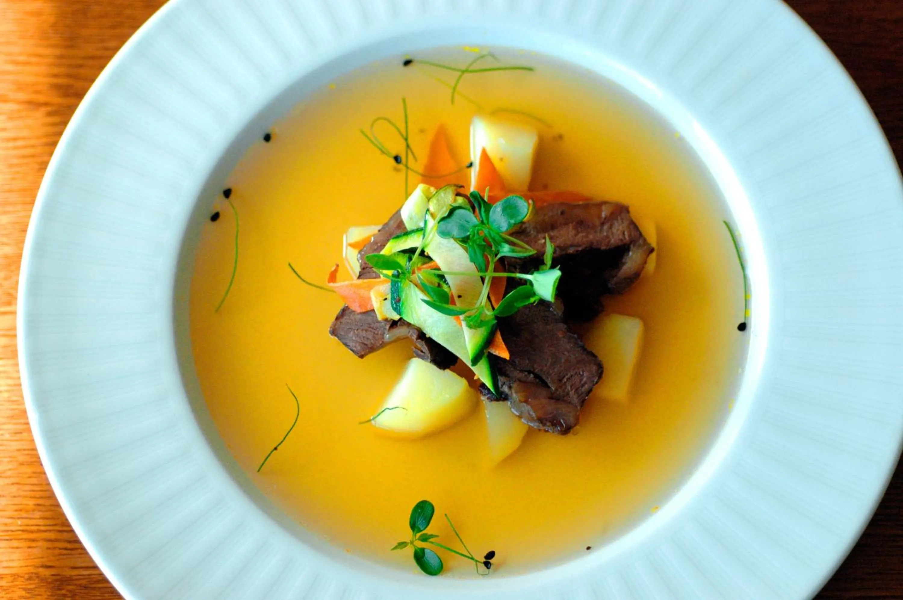 Food close-up in Hotel Chvalská Tvrz