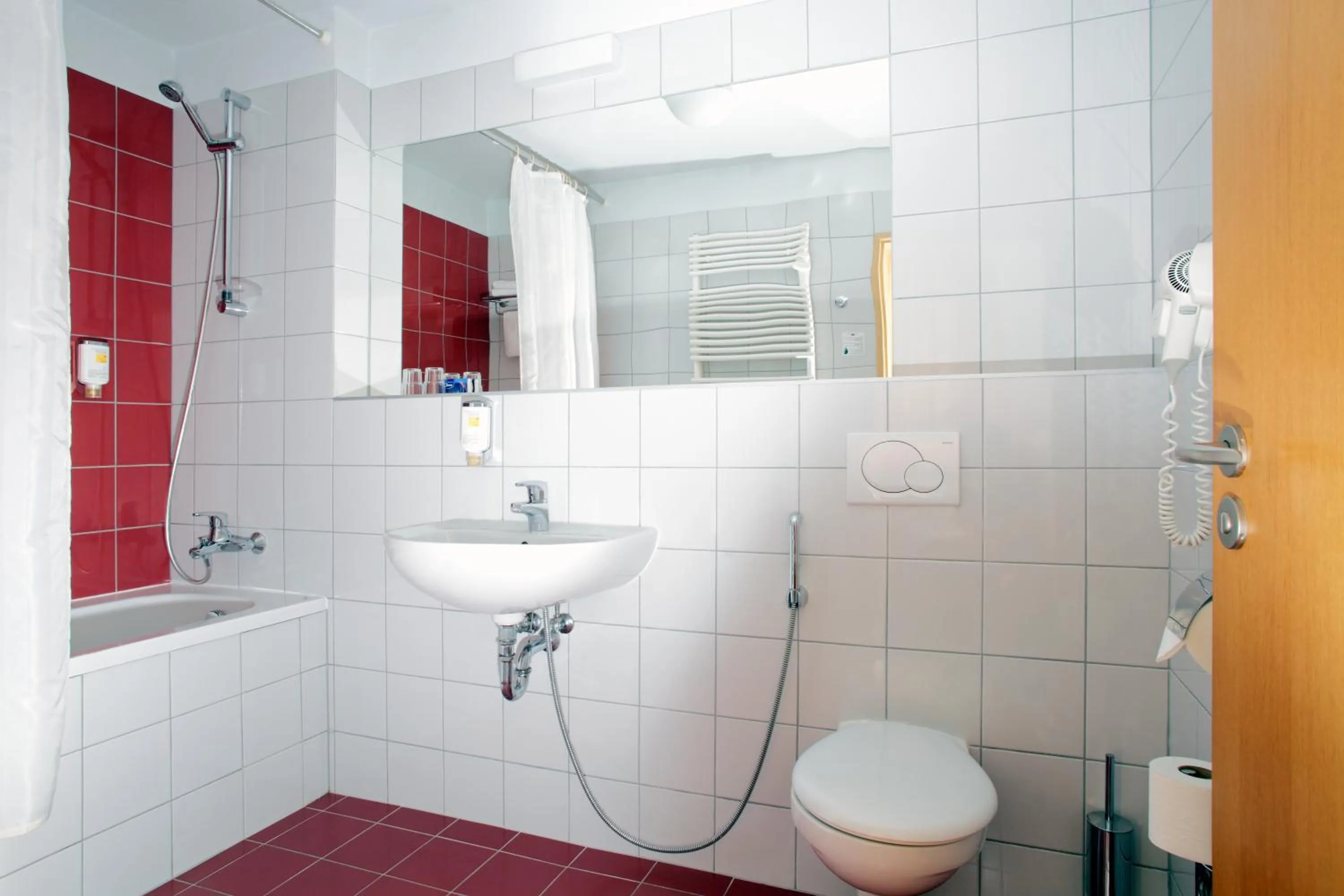 Bathroom in Hotel Chvalská Tvrz