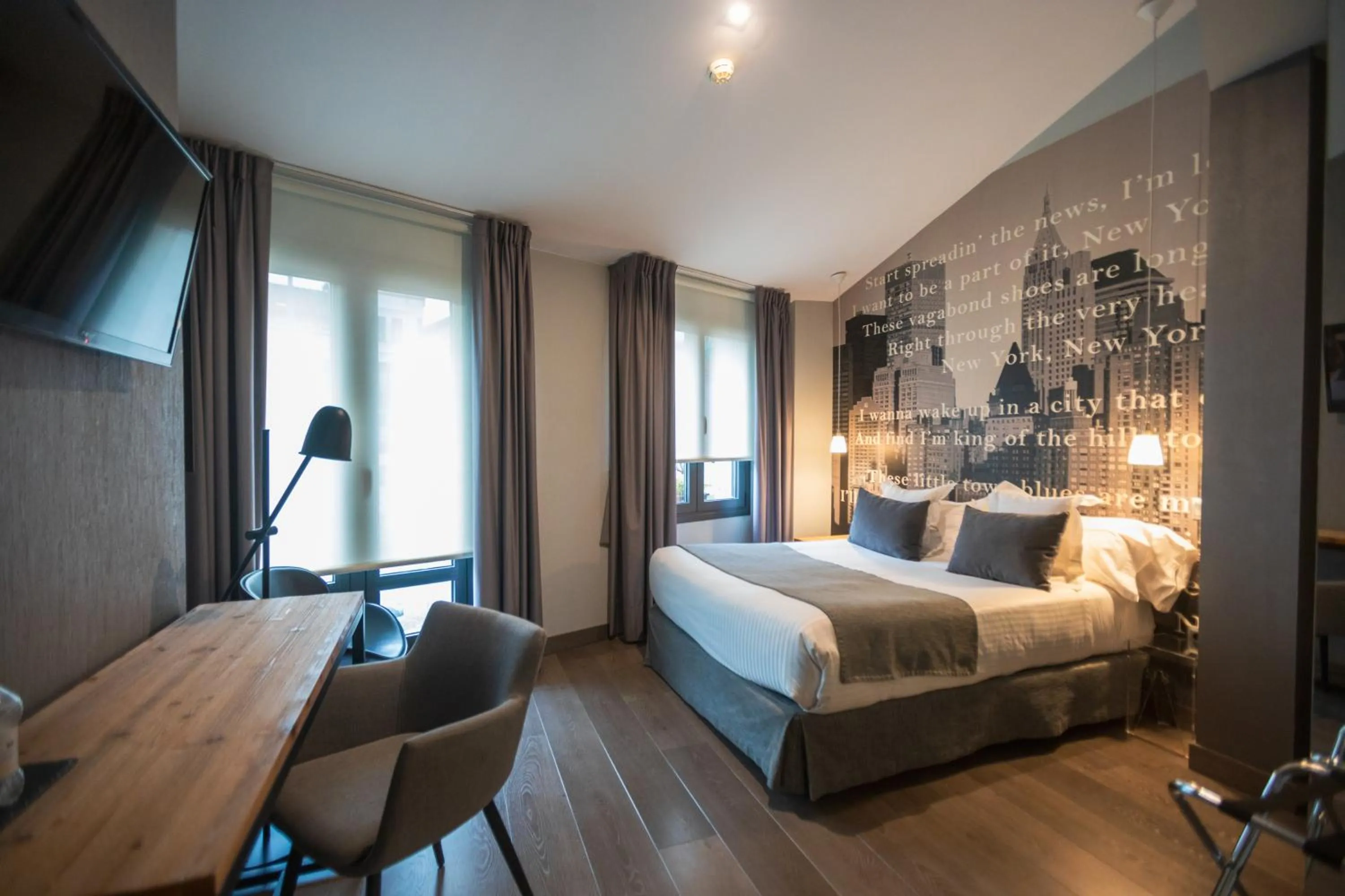 Bed in Le Petit Boutique Hotel