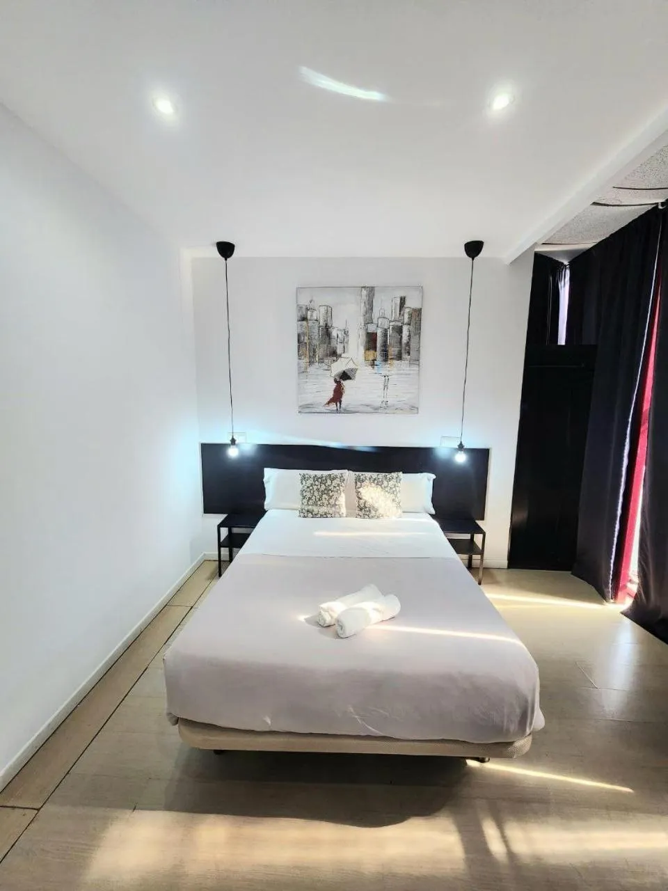 Bed in AYZ Javier Cabrini - Auto check-in property