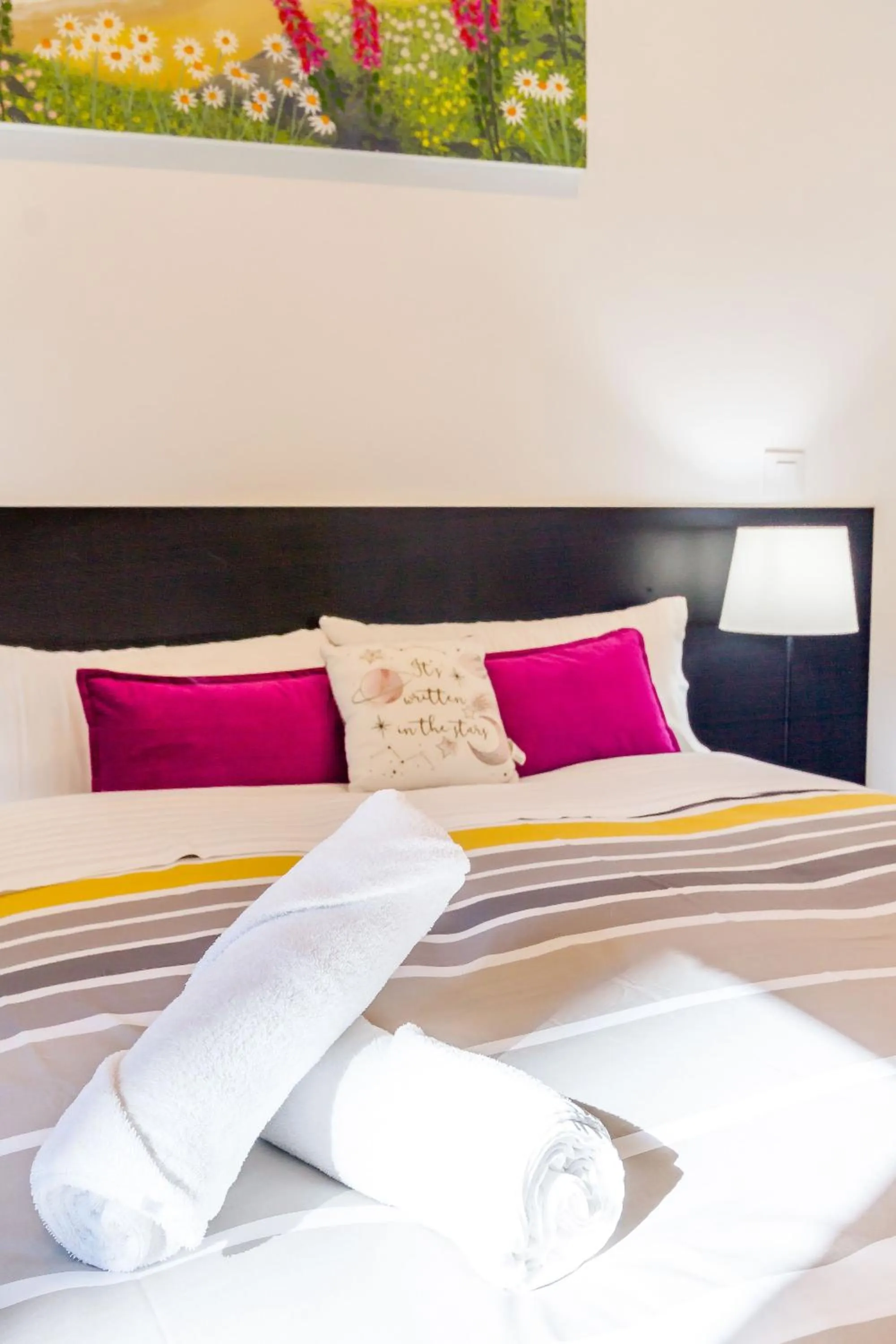 Bed in AYZ Javier Cabrini - Auto check-in property