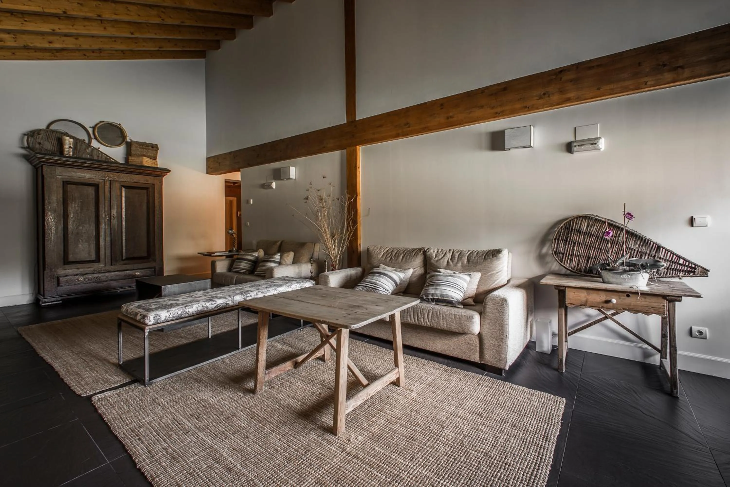 Communal lounge/ TV room in Casa Rural Errota-Barri