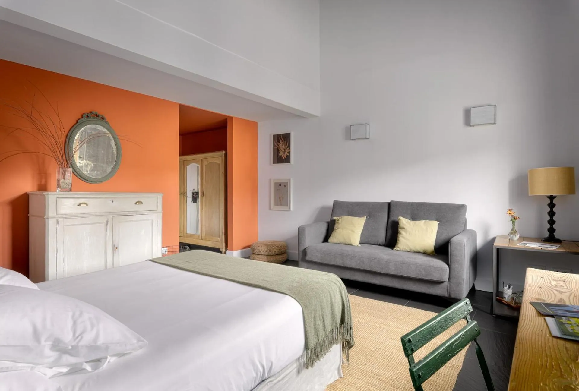 Photo of the whole room, Bed in Casa Rural Errota-Barri