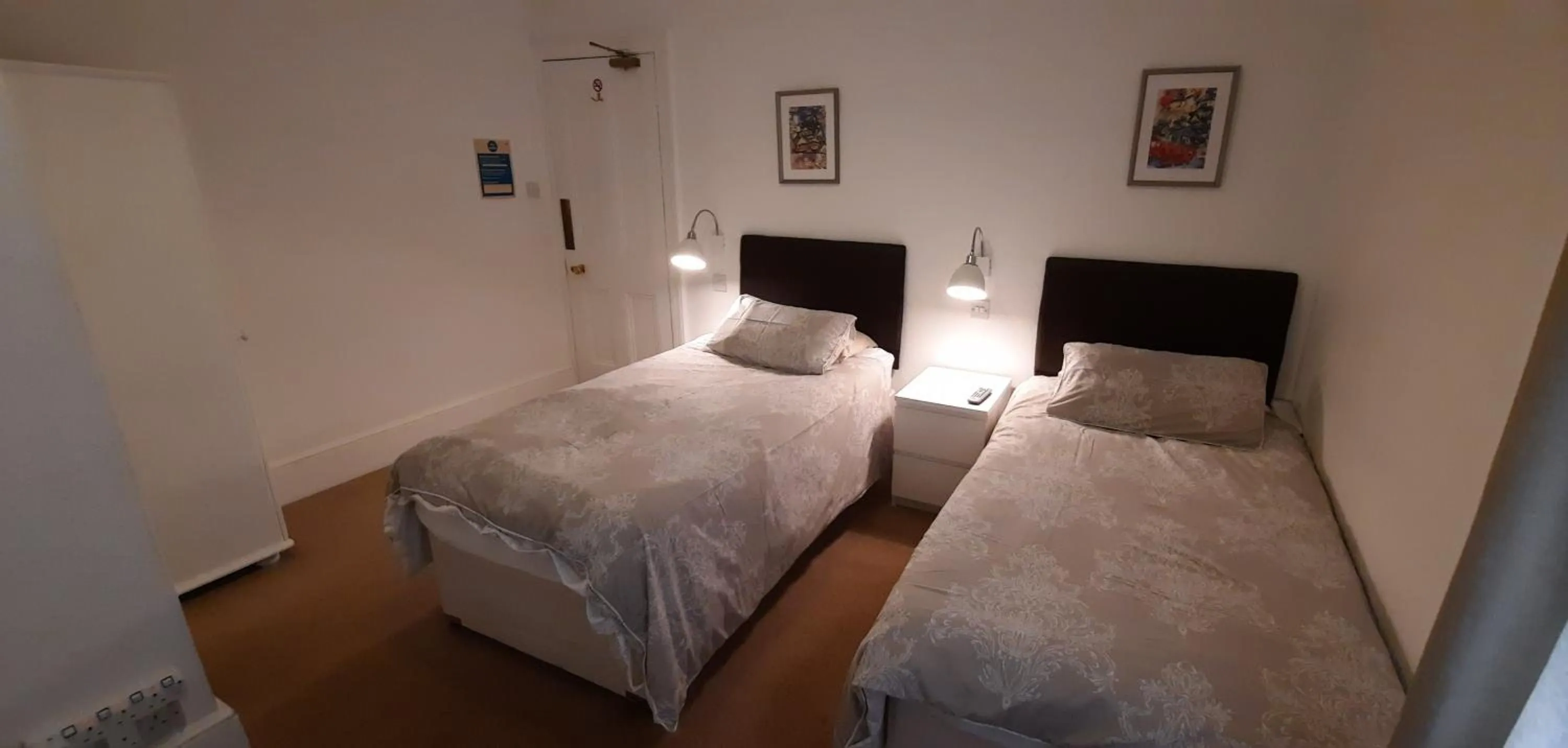 Bed in Colebrook Guest House