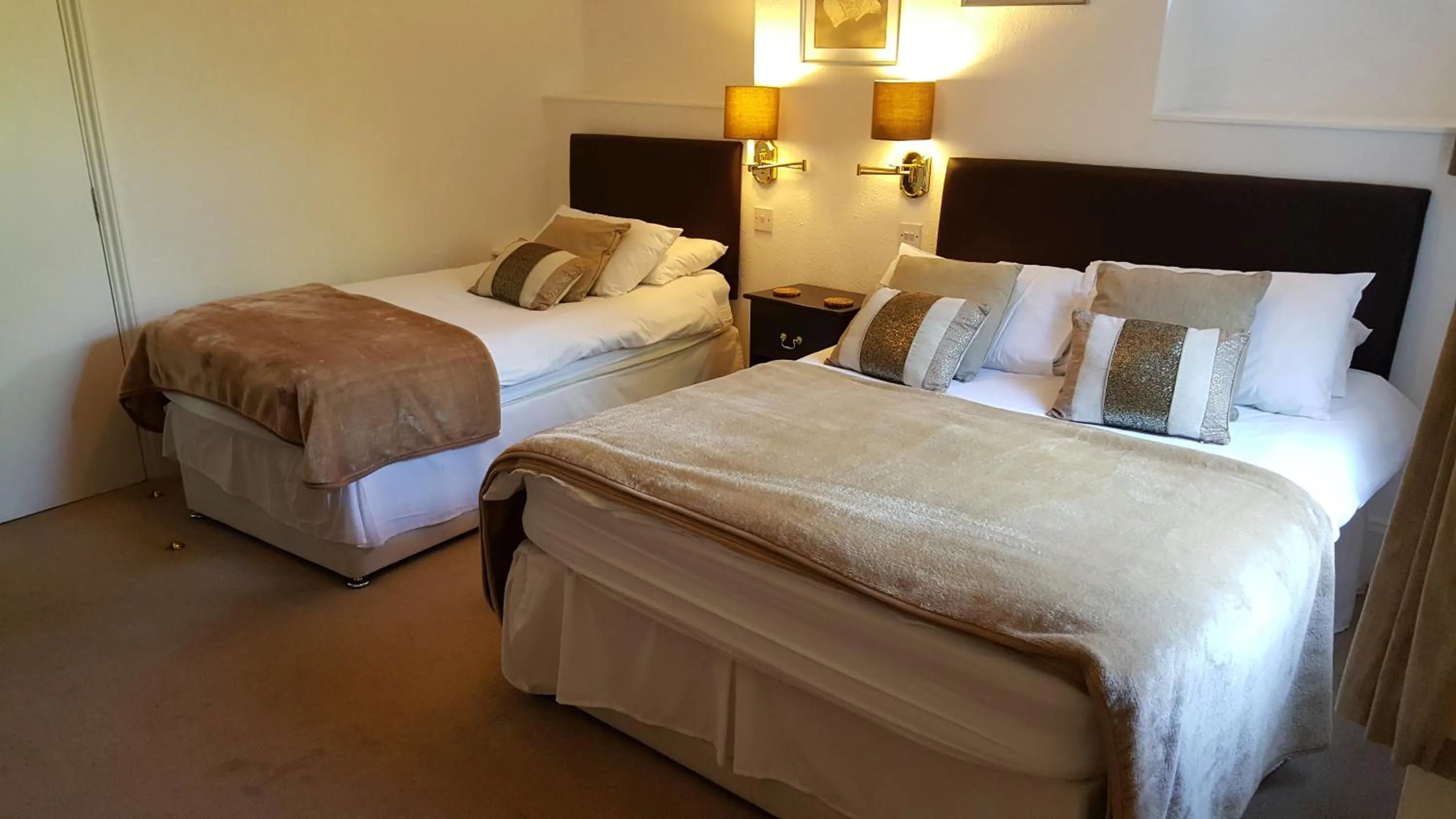 Bed in Colebrook Guest House