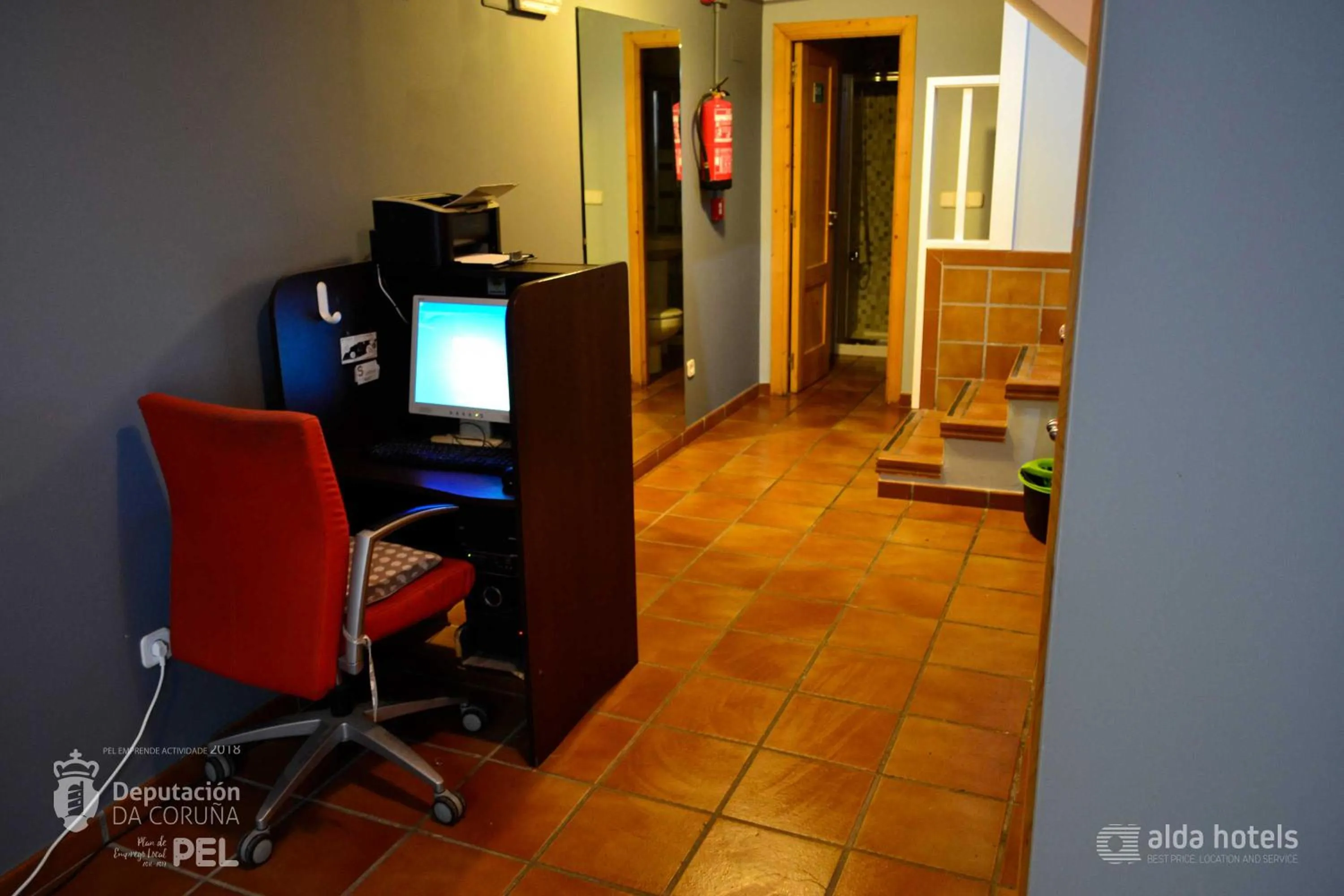 Decorative detail in Albergue O Fogar de Teodomiro