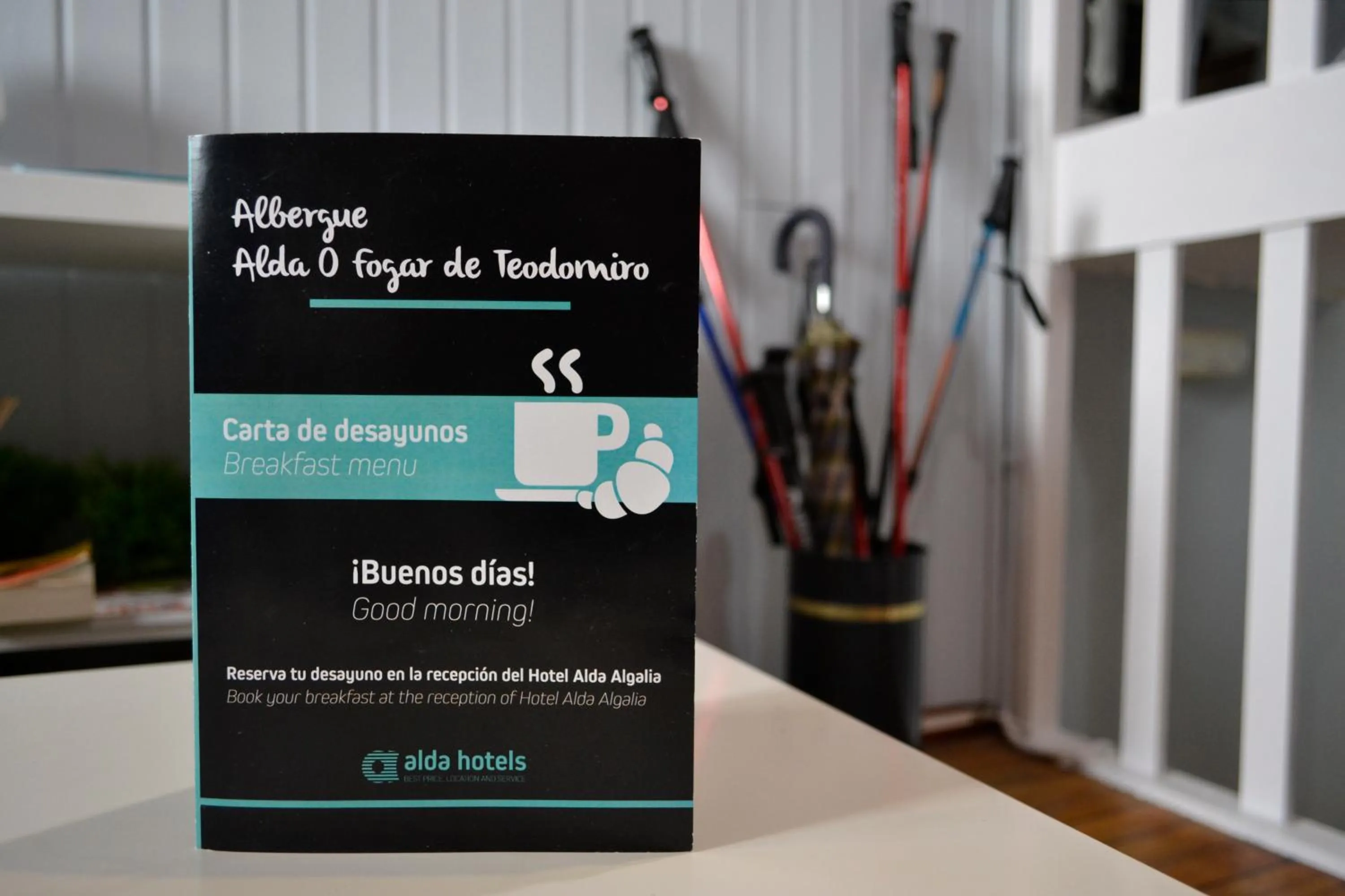 Decorative detail in Albergue O Fogar de Teodomiro