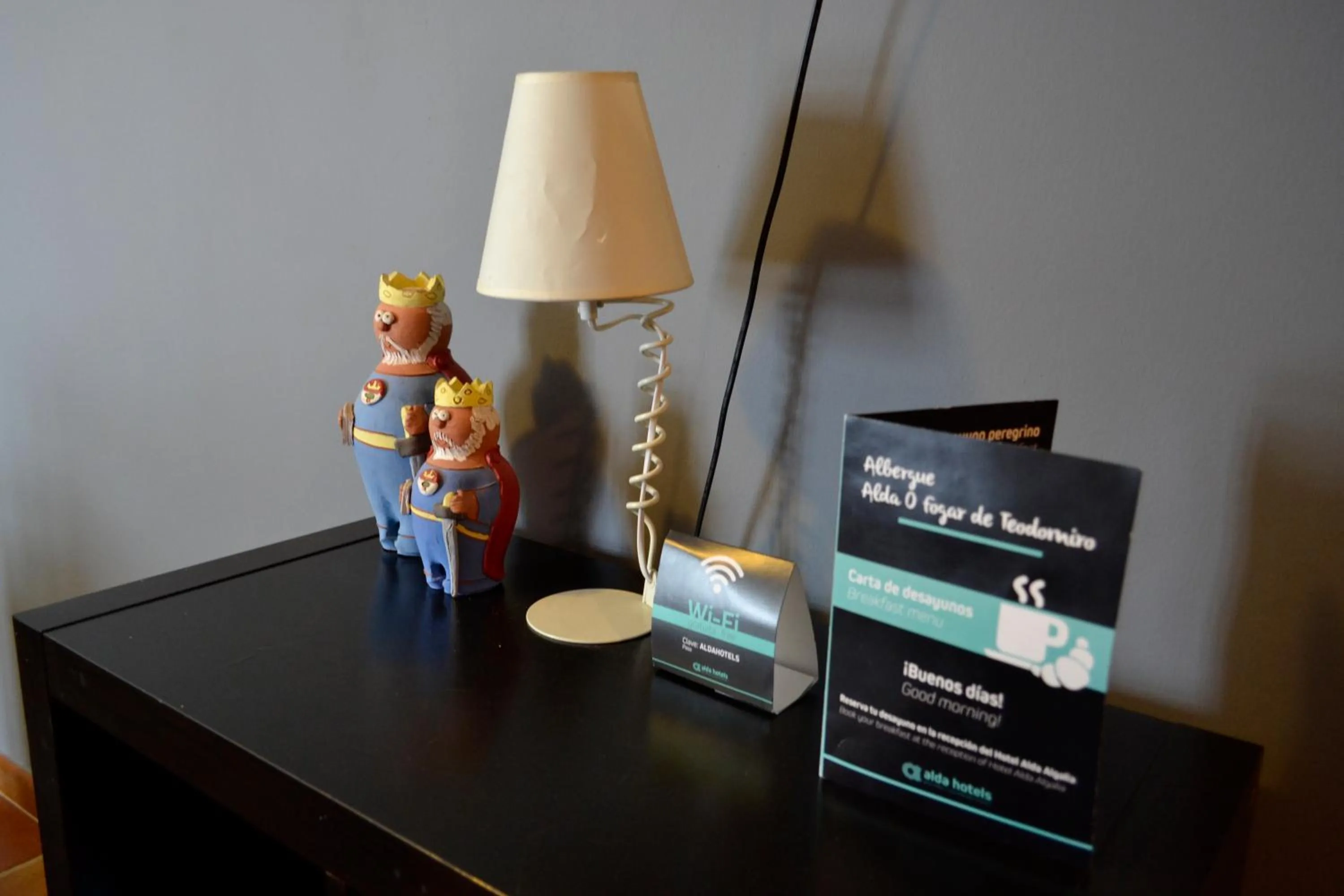 Decorative detail in Albergue O Fogar de Teodomiro