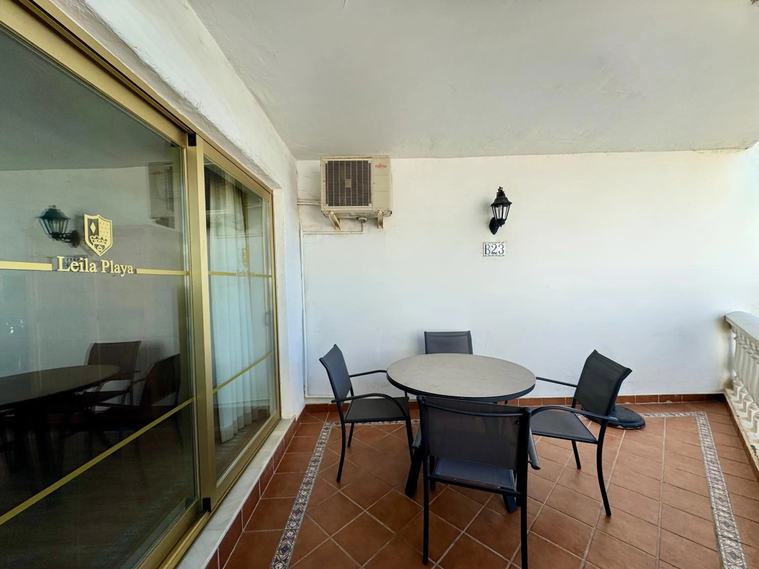 Balcony/Terrace in Macdonald Leila Playa Resort