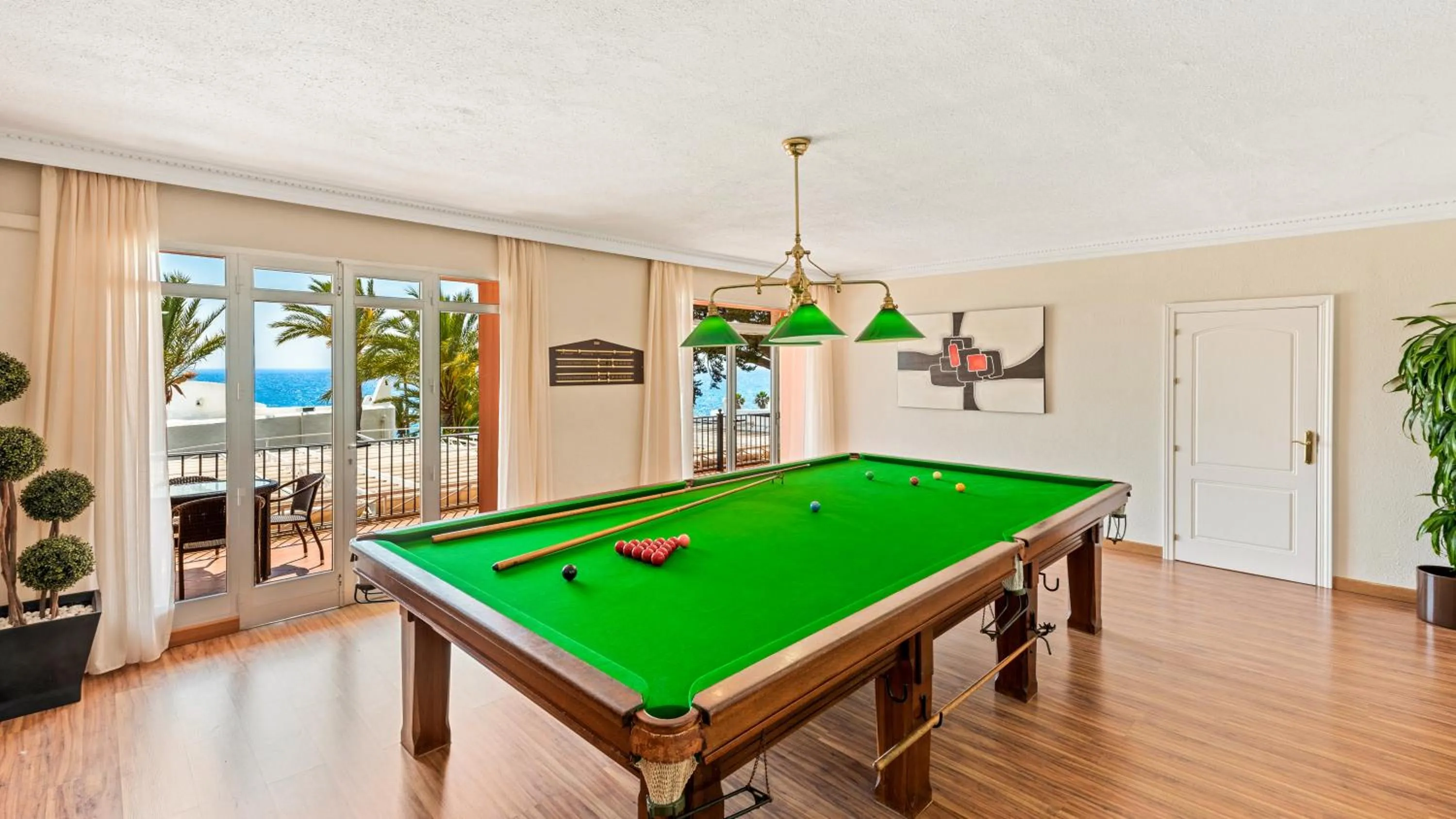 Billiard in Macdonald Leila Playa Resort