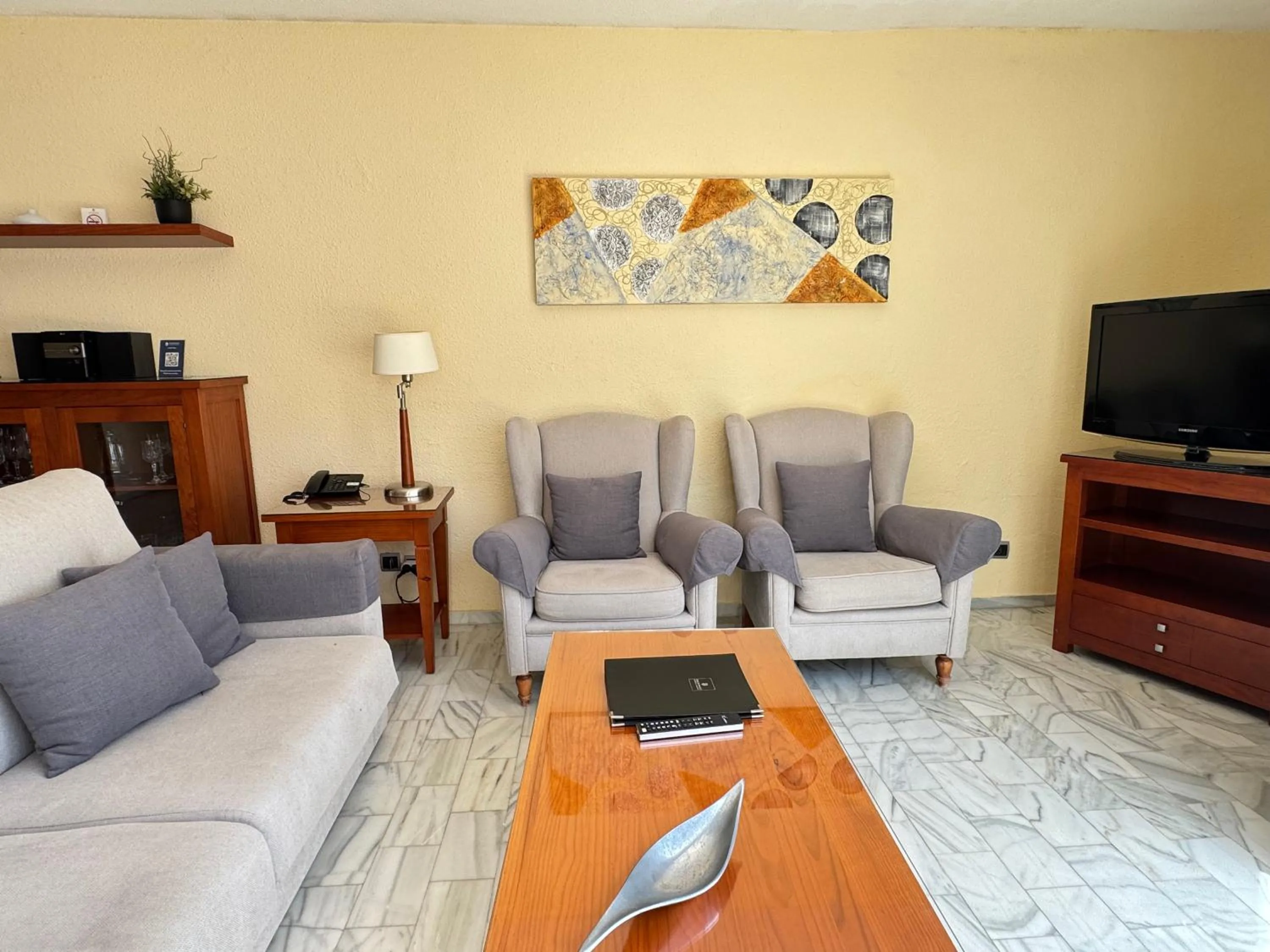 Living room in Macdonald Leila Playa Resort