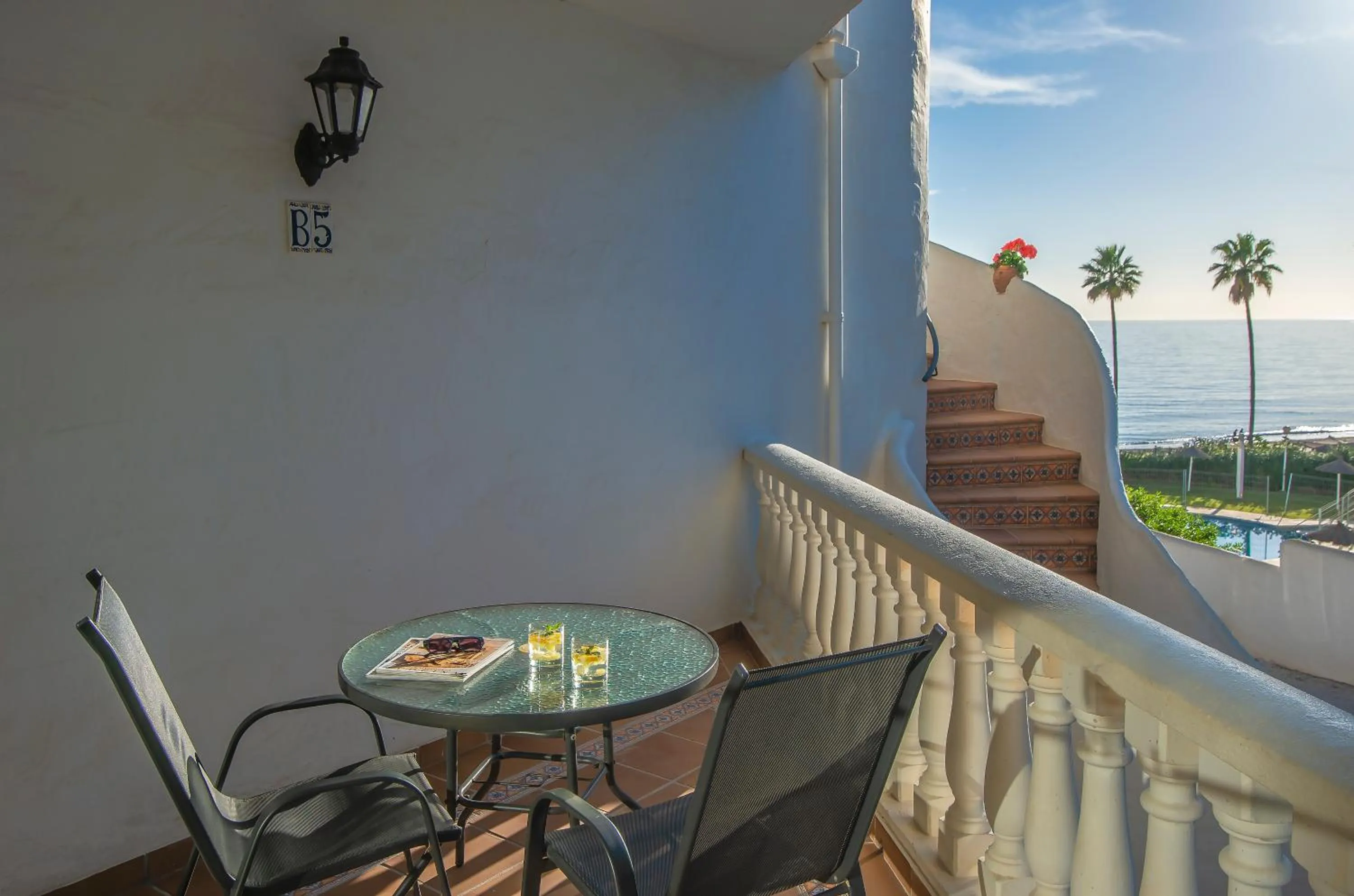 Balcony/Terrace in Macdonald Leila Playa Resort