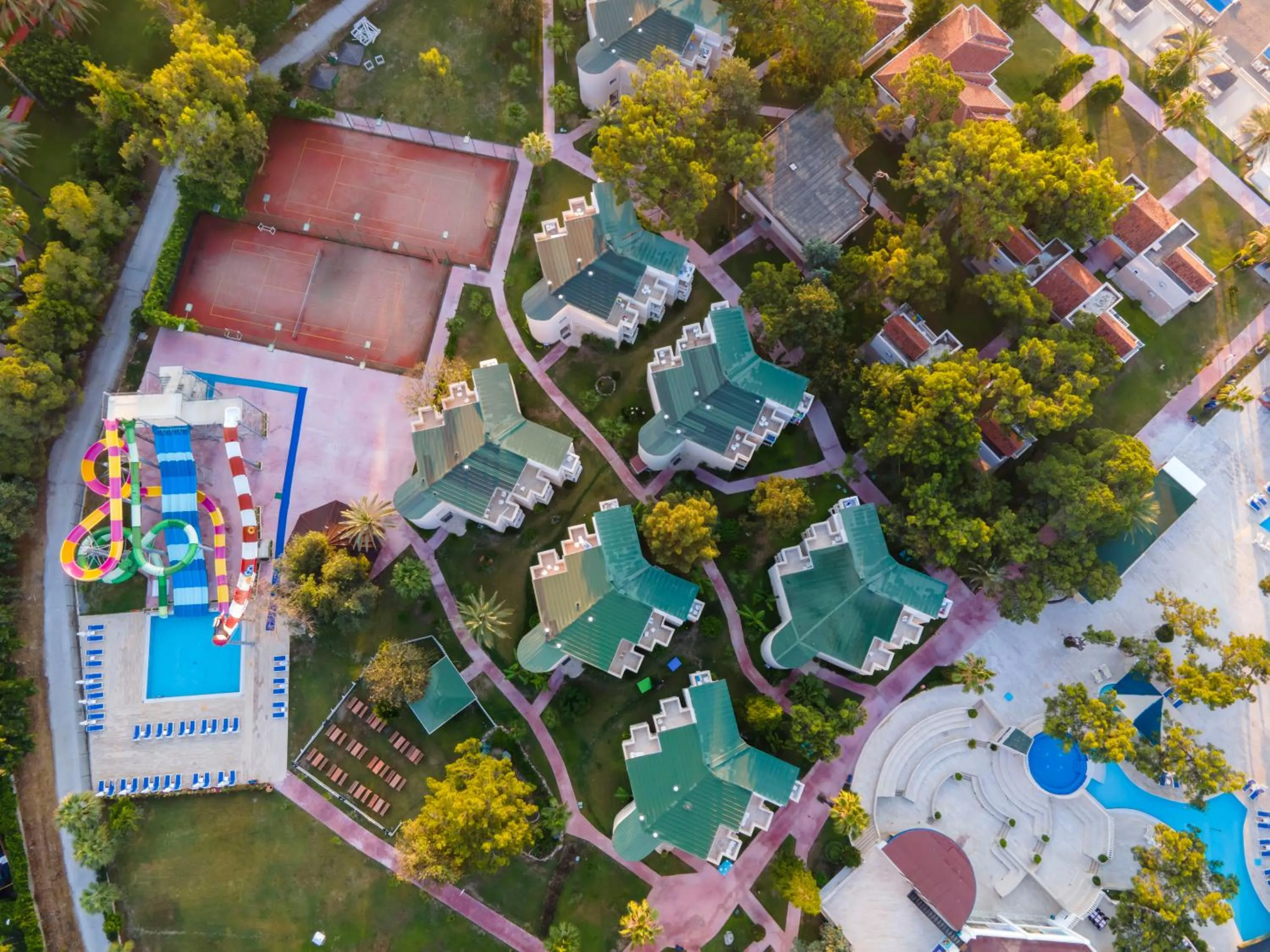 Bird's eye view in Amara Comfort Resort