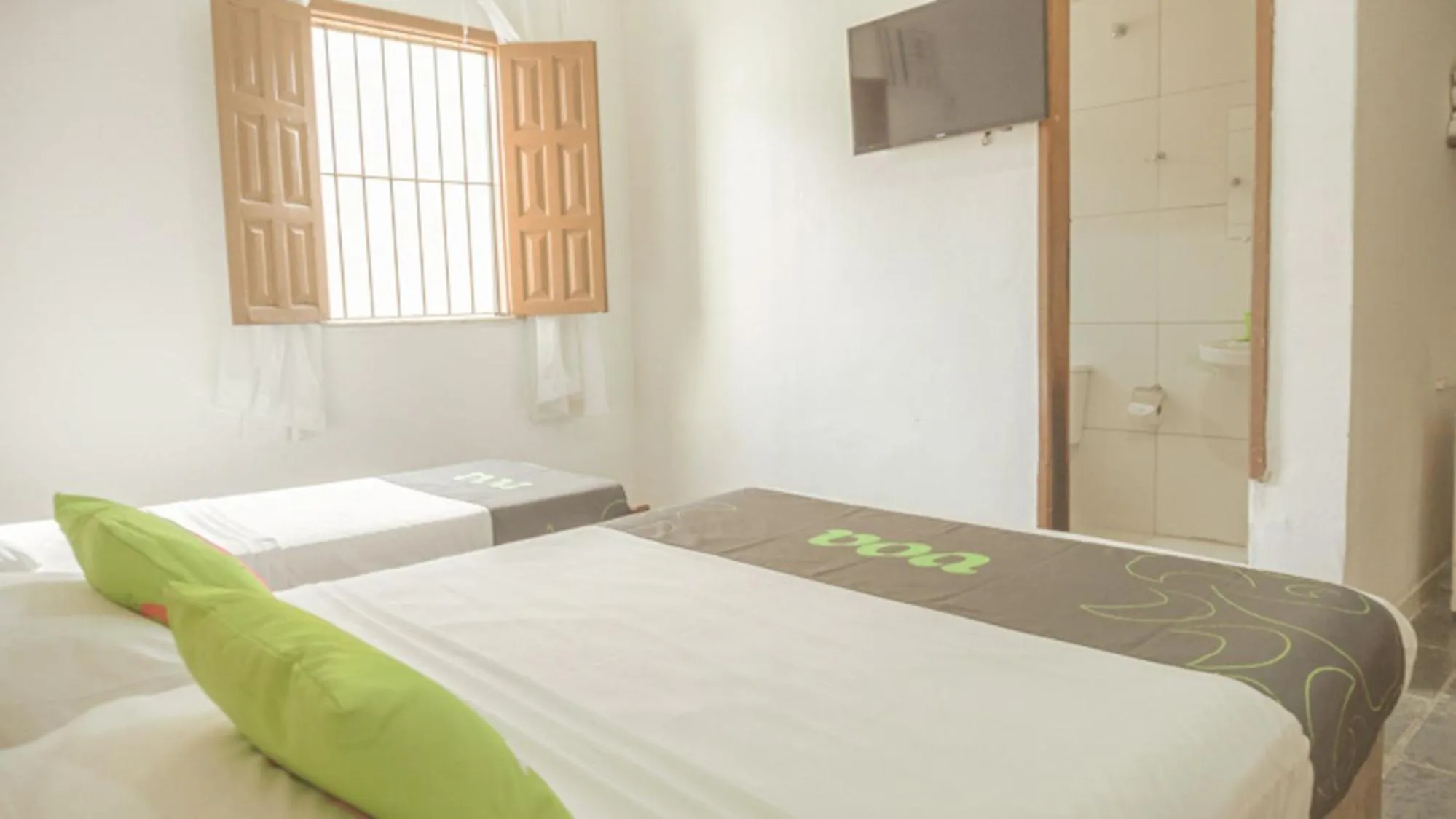 Bed in Pousada Porto Da Barra