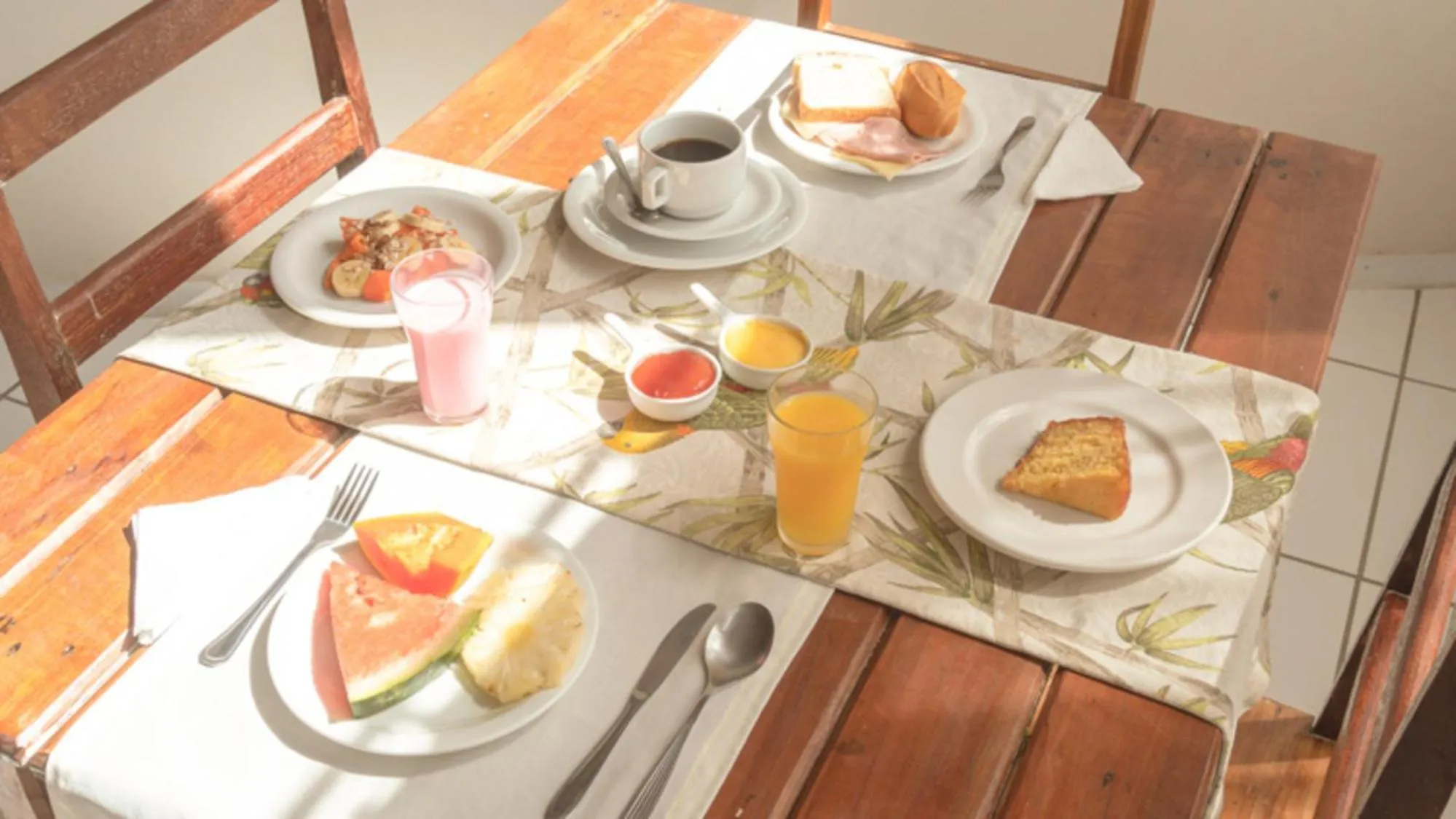 Breakfast in Pousada Porto Da Barra