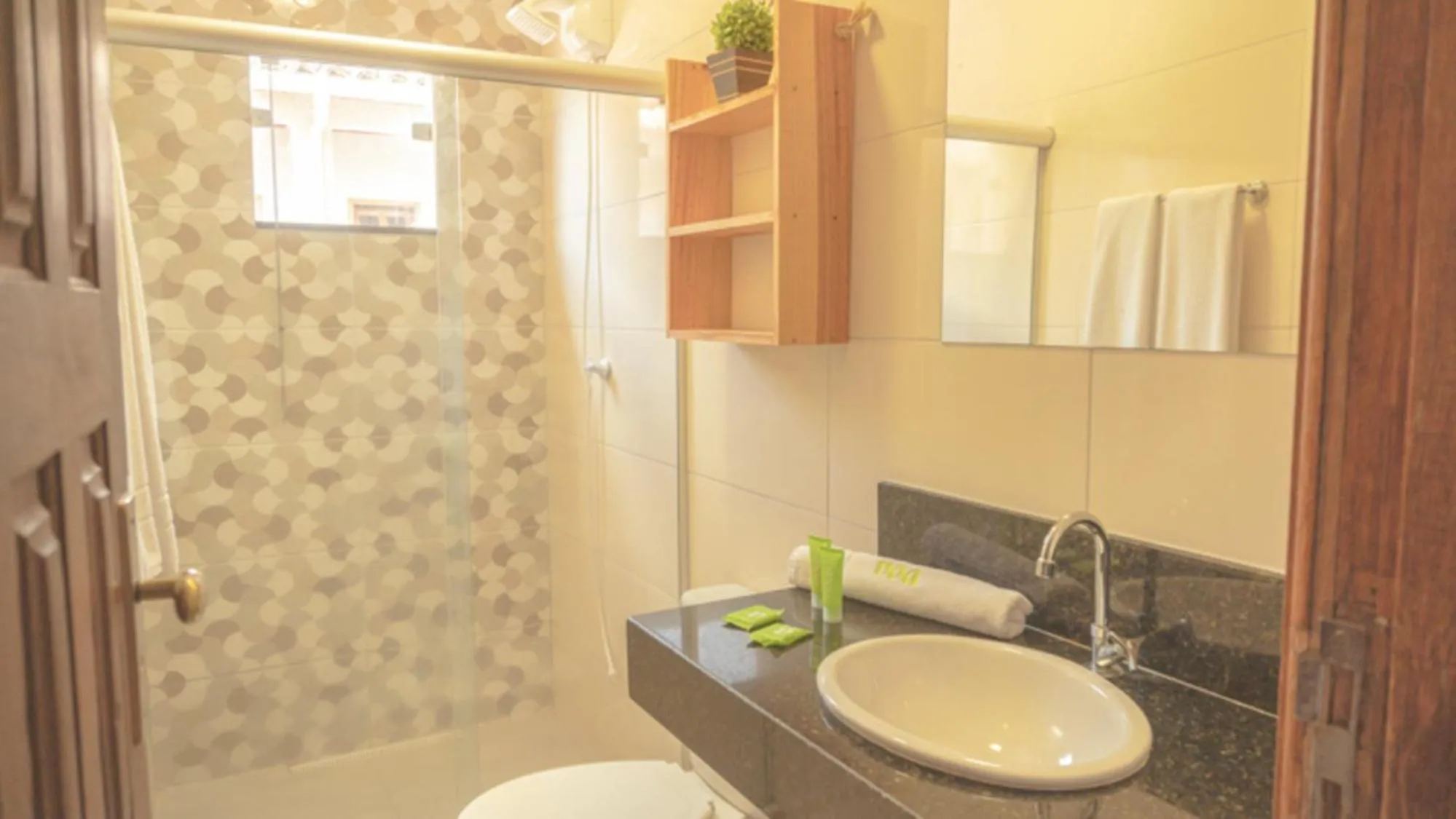 Bathroom in Pousada Porto Da Barra