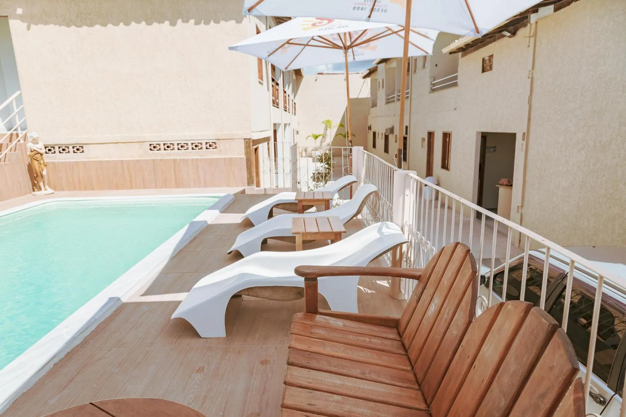 Balcony/Terrace in Pousada Porto Da Barra