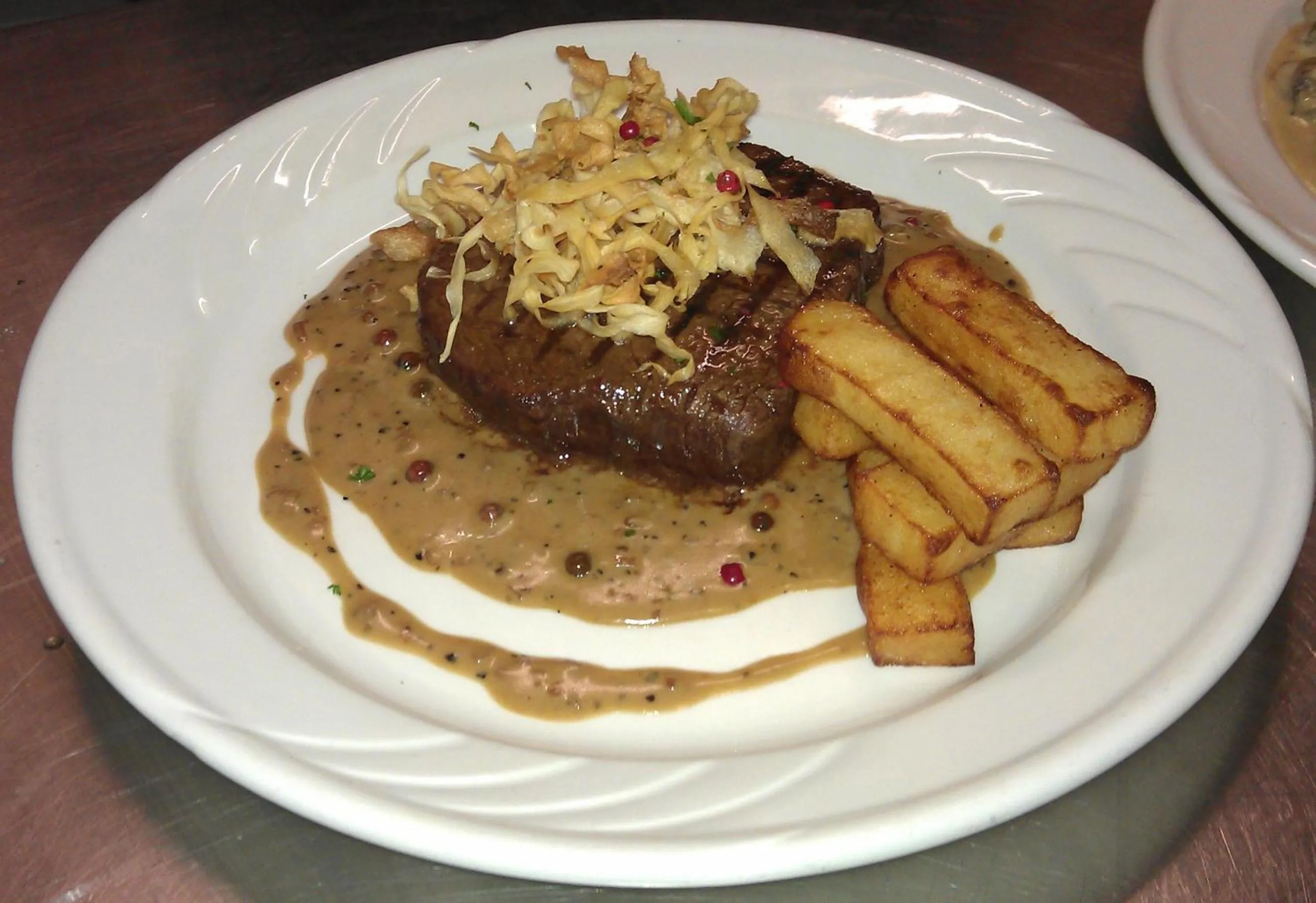 Food close-up in Bishopsgate House Hotel