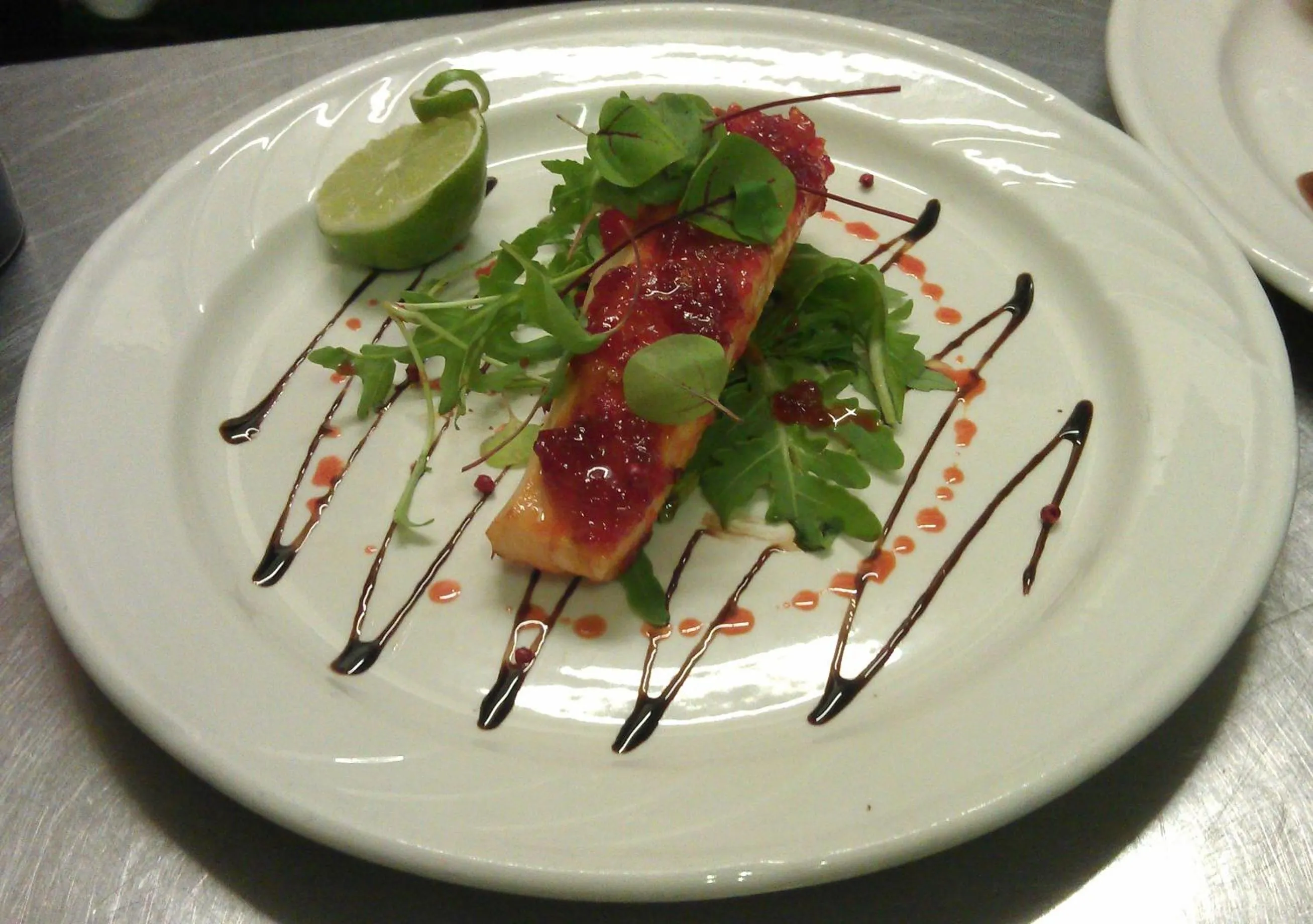 Food close-up in Bishopsgate House Hotel