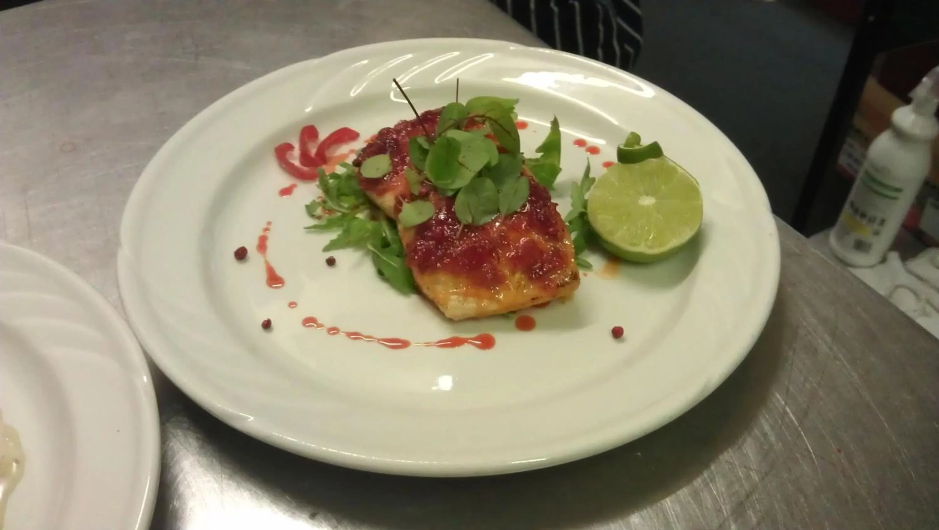 Food close-up in Bishopsgate House Hotel
