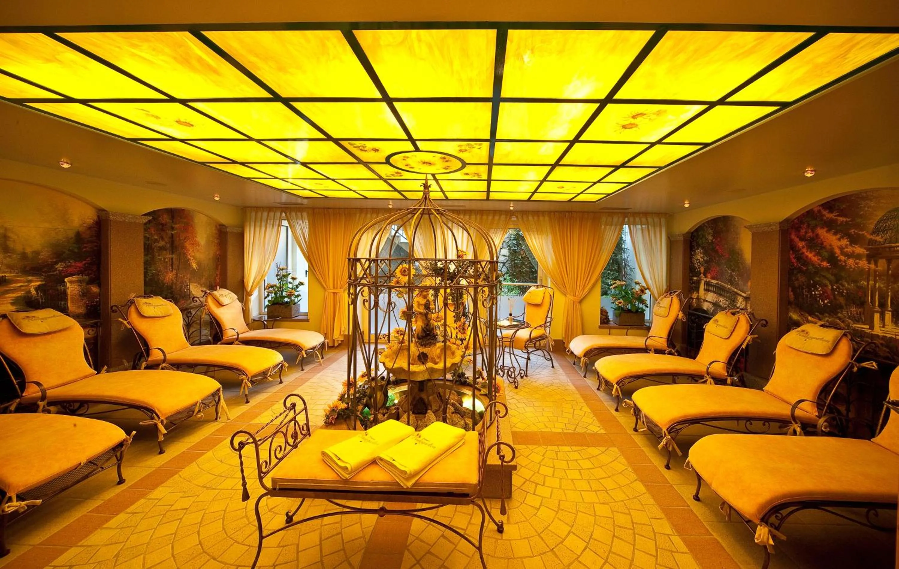 Spa and wellness centre/facilities in Hotel Brunnerhof