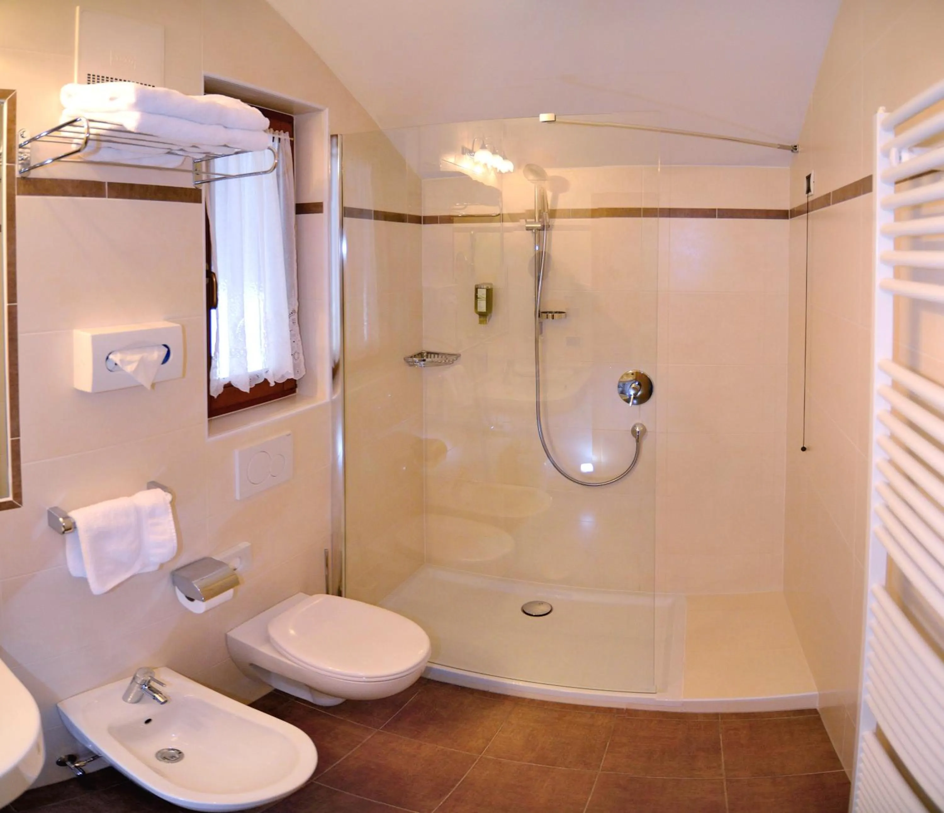 Bathroom in Hotel Brunnerhof