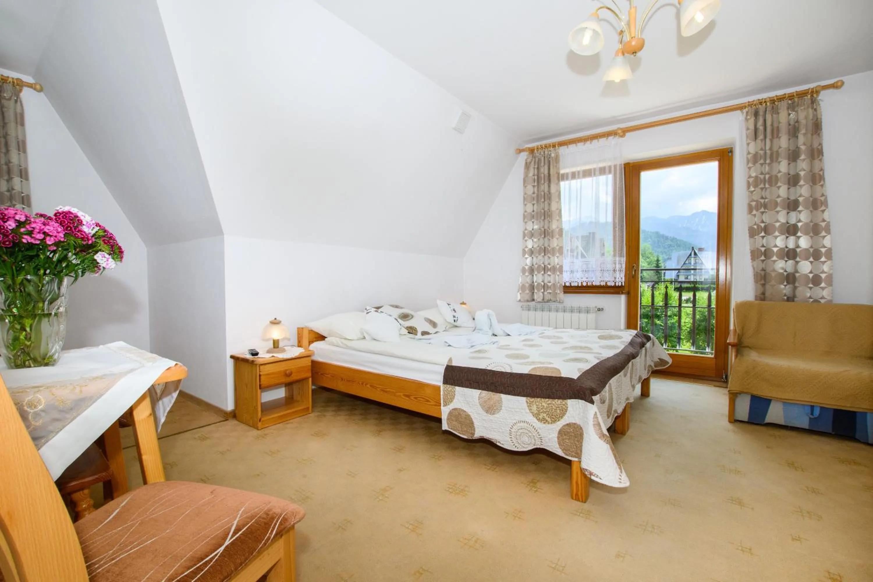 Bed in Willa Halinka