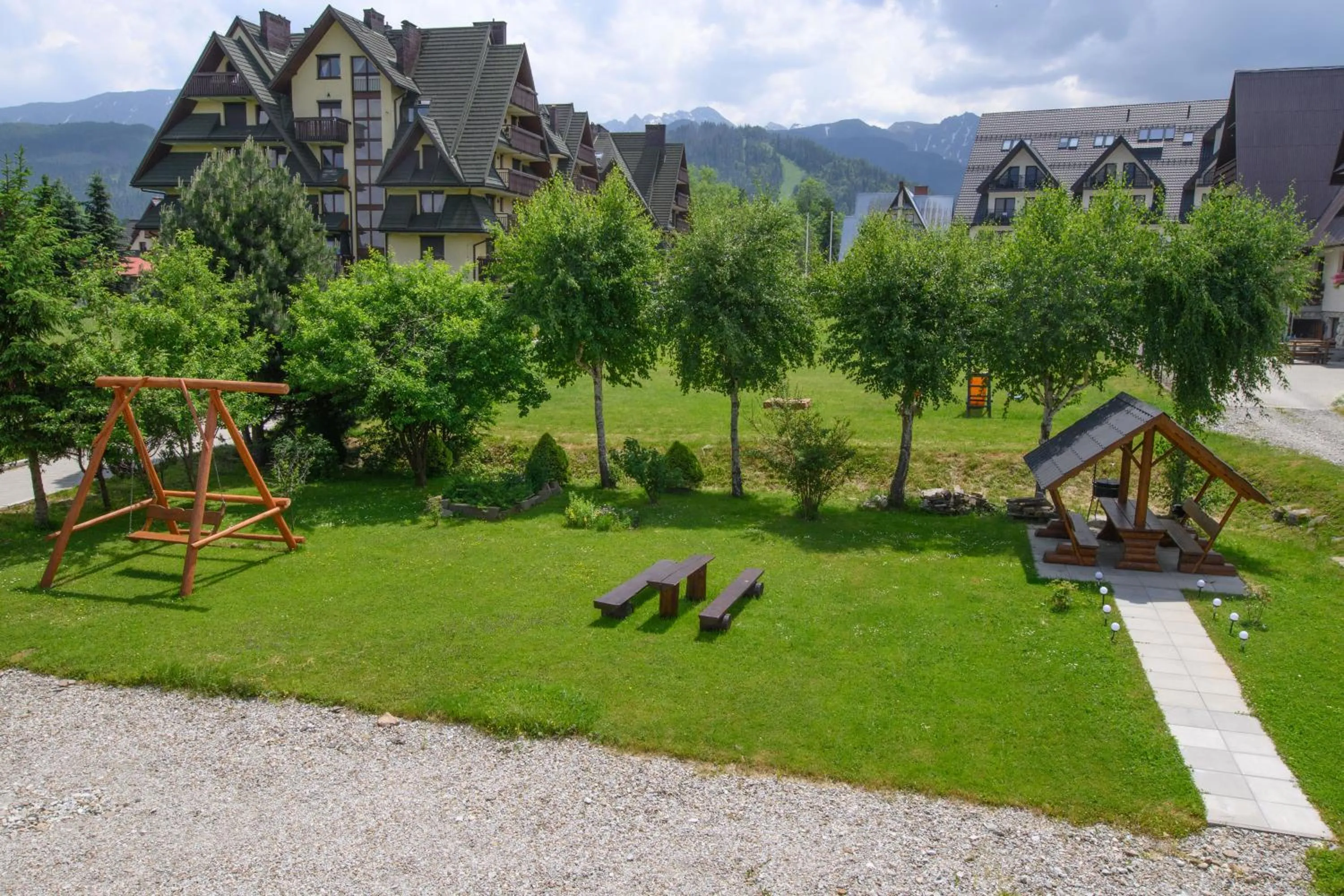 Garden in Willa Halinka