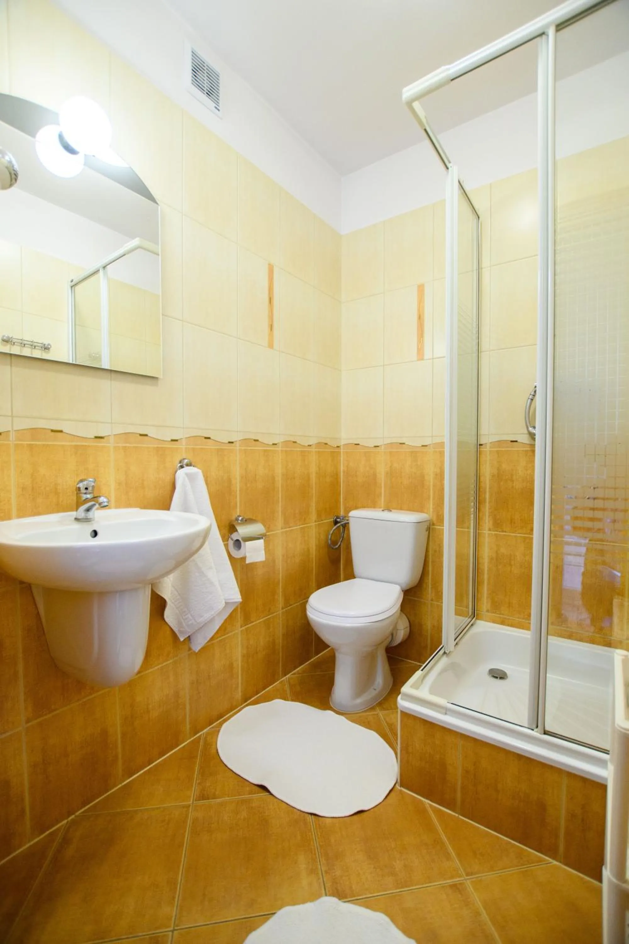 Shower in Willa Halinka