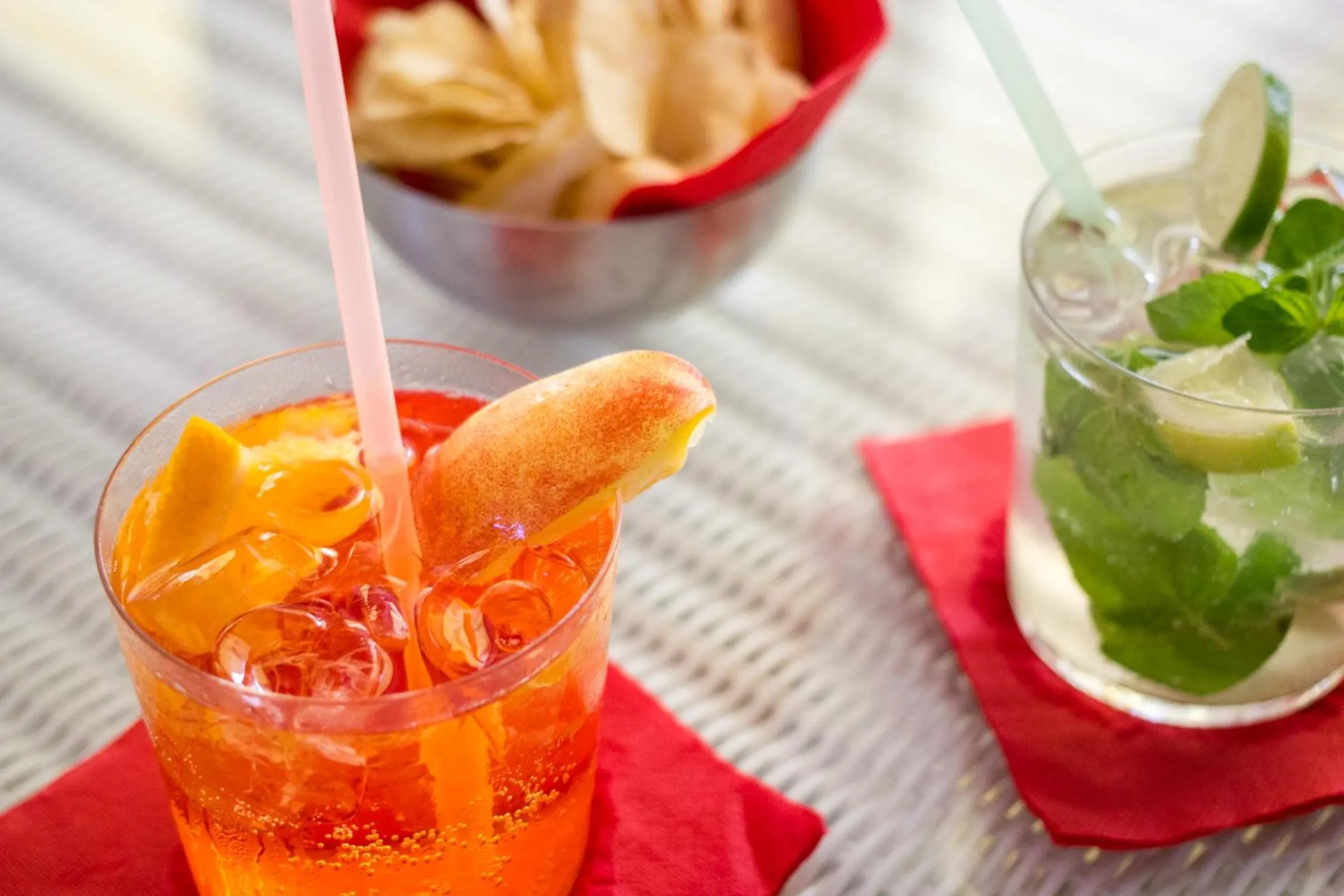 Alcoholic drinks in Hotel Aurora