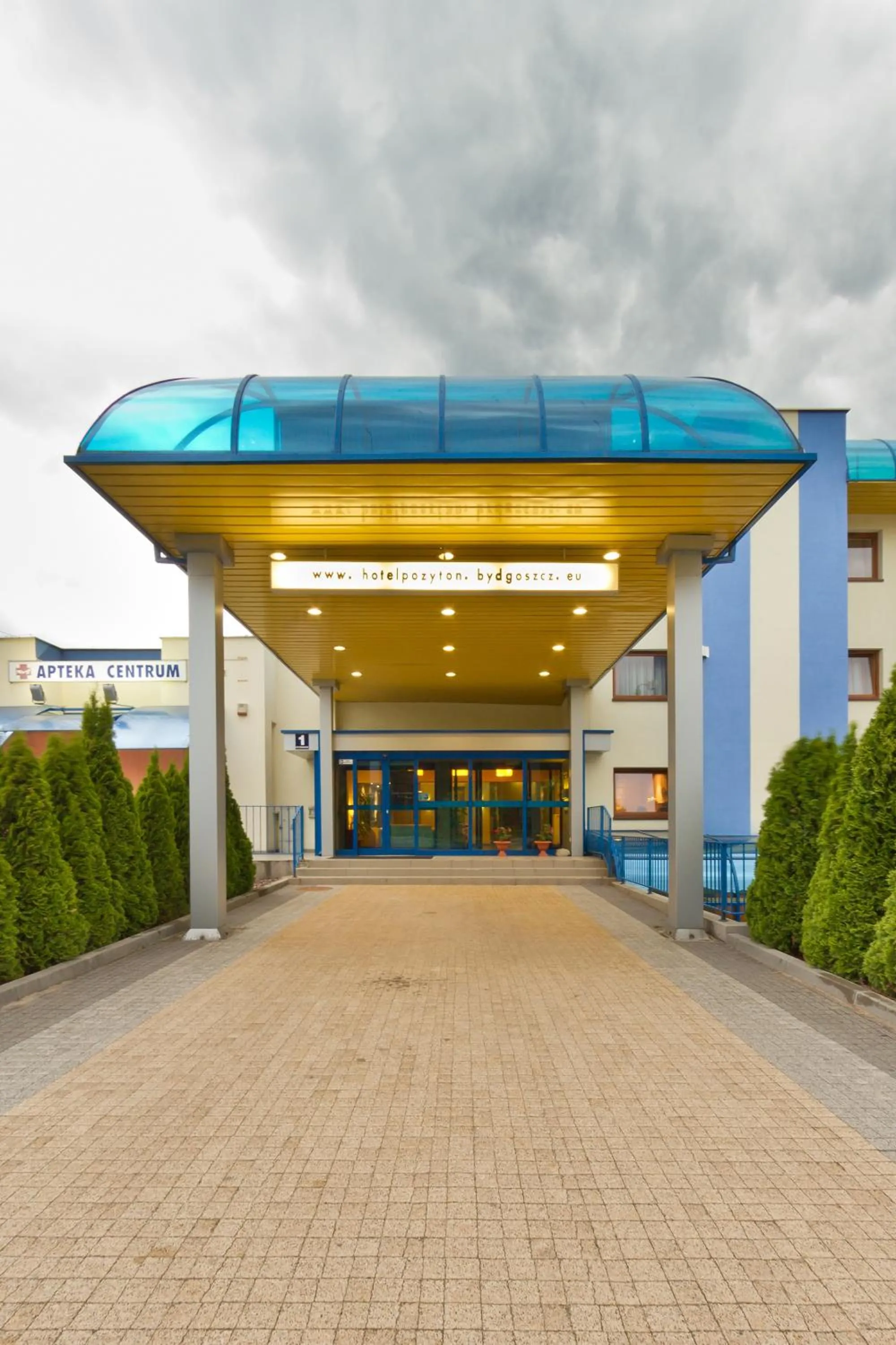 Facade/entrance in Hotel Pozyton