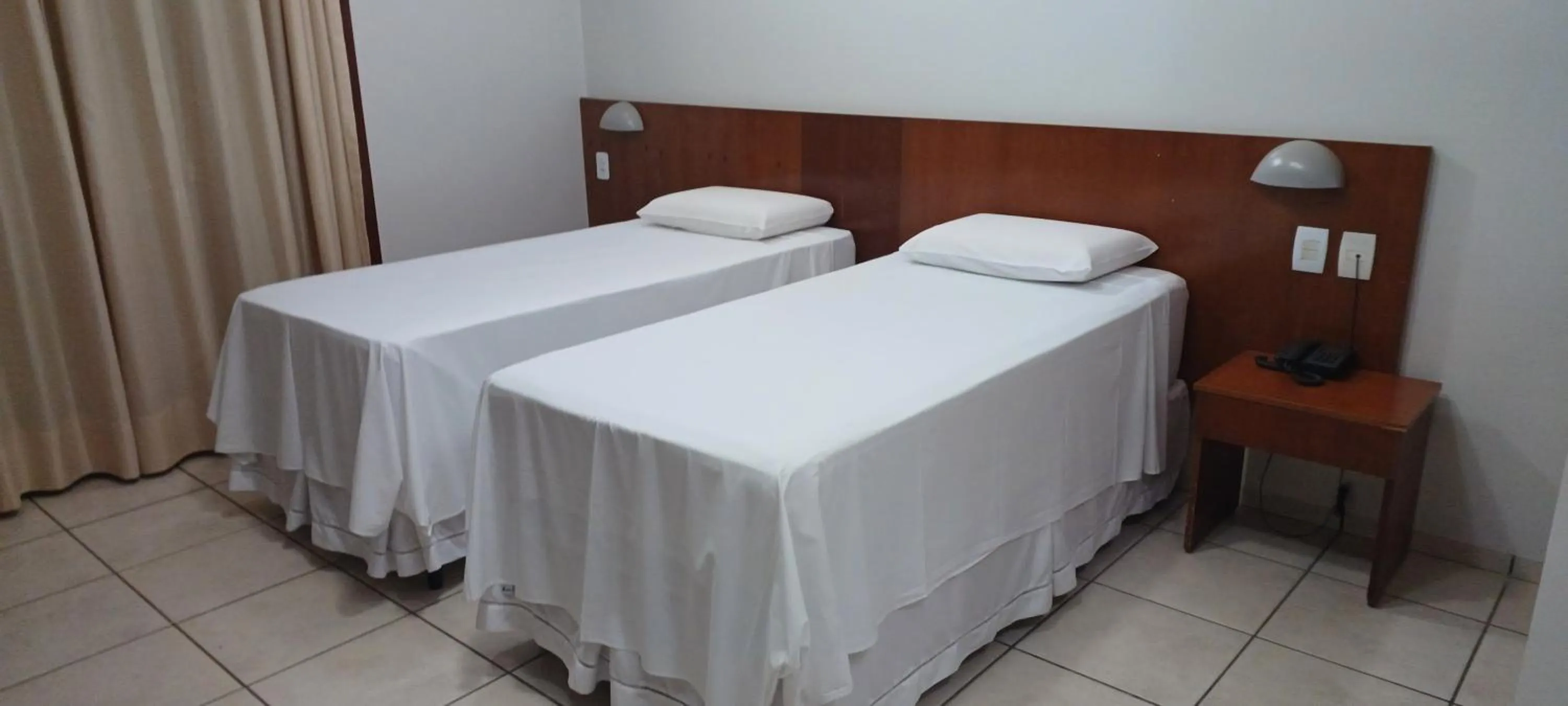 Bedroom, Bed in Hotel Thermas Bonsucesso