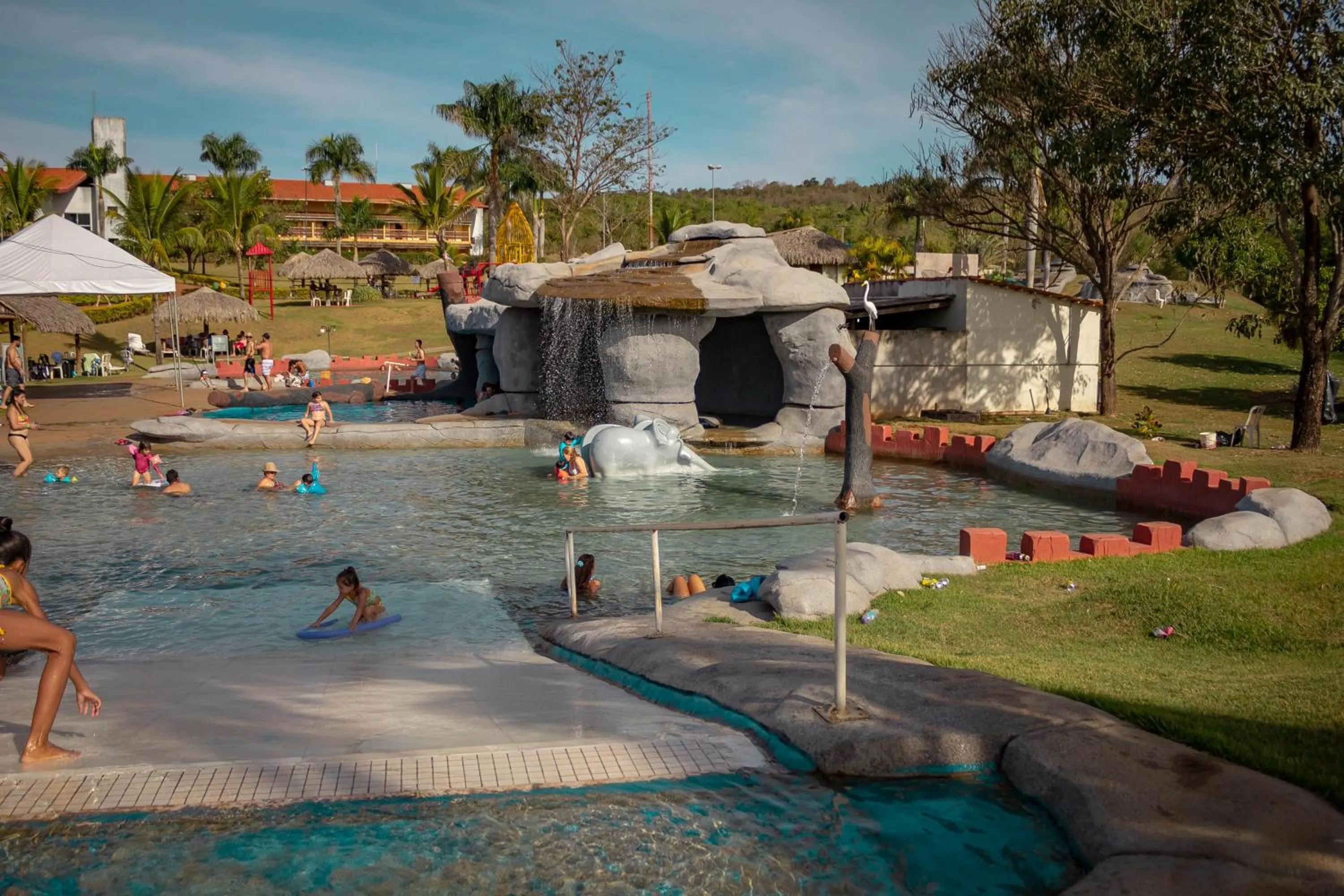 Swimming pool in Hotel Thermas Bonsucesso
