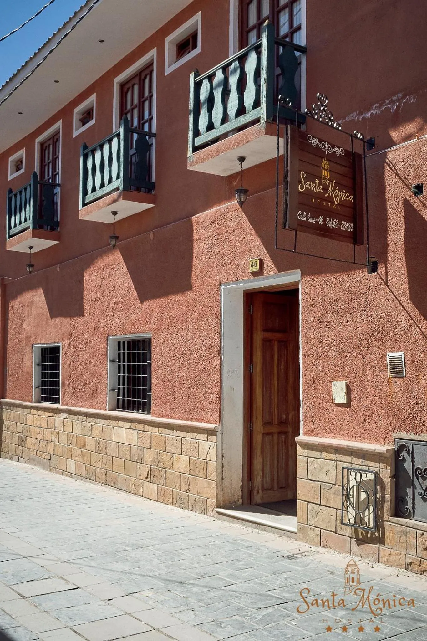 Facade/entrance in Hotel Santa Mónica