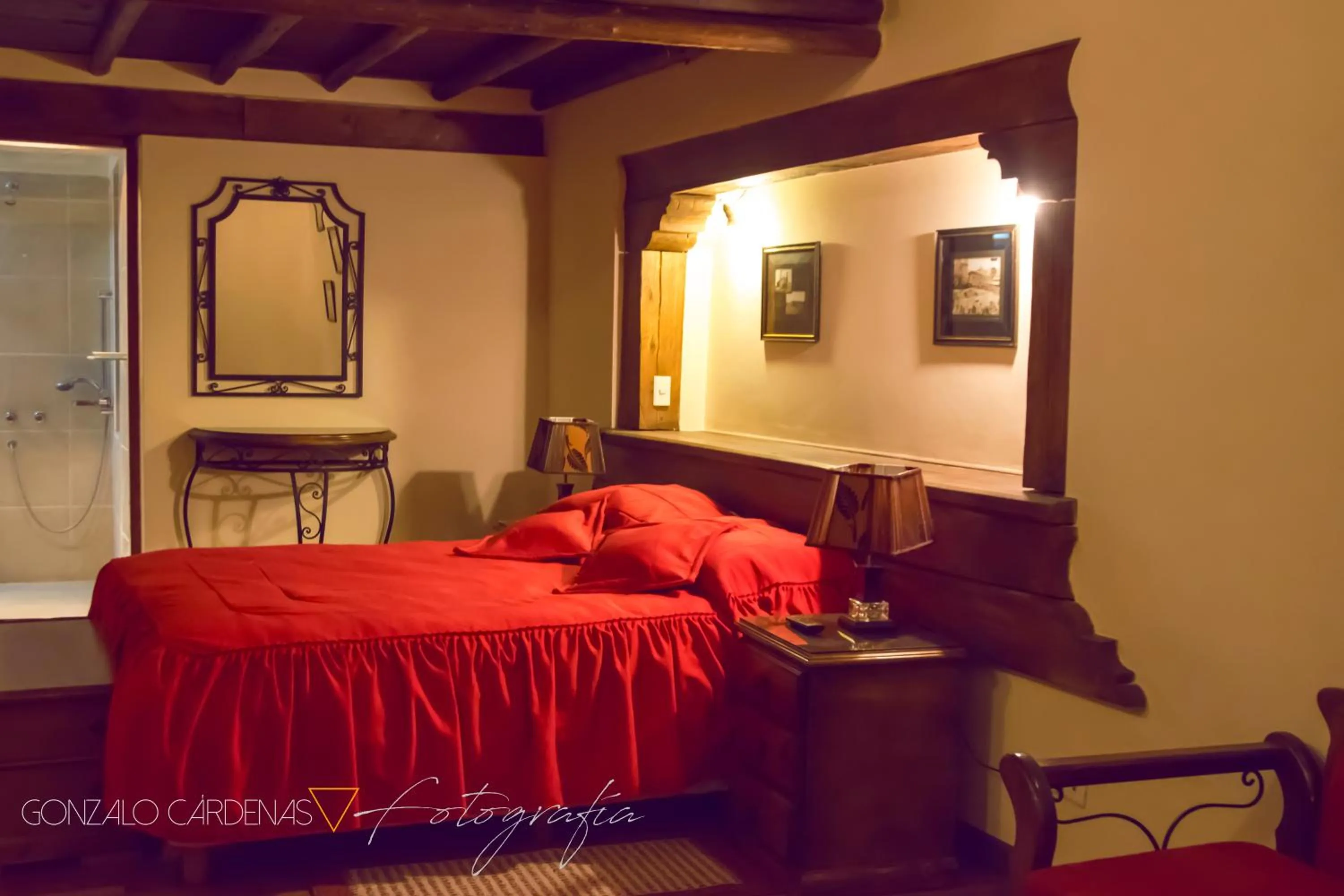 Bed in Hotel Santa Mónica