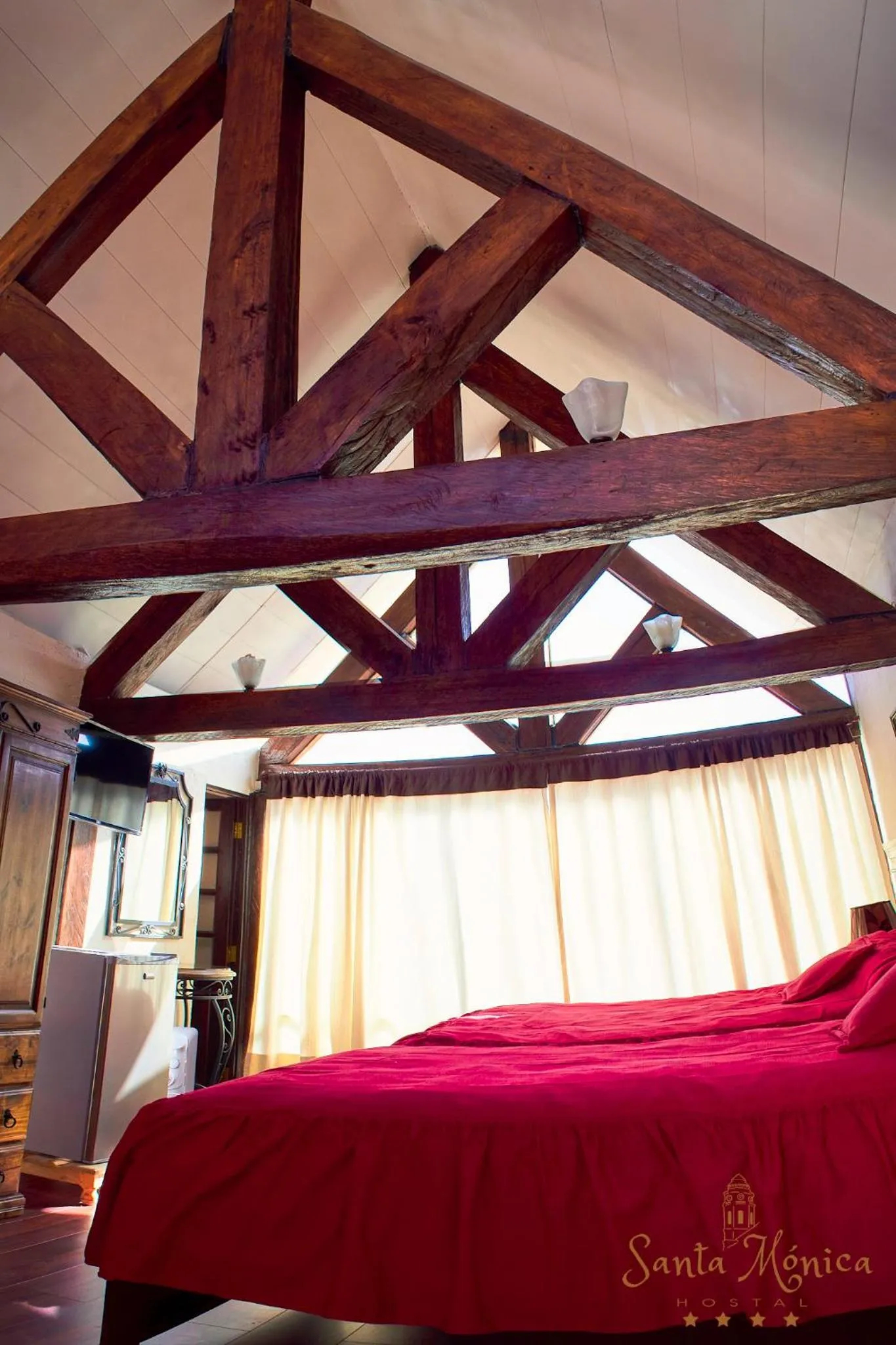 Bedroom, Bed in Hotel Santa Mónica