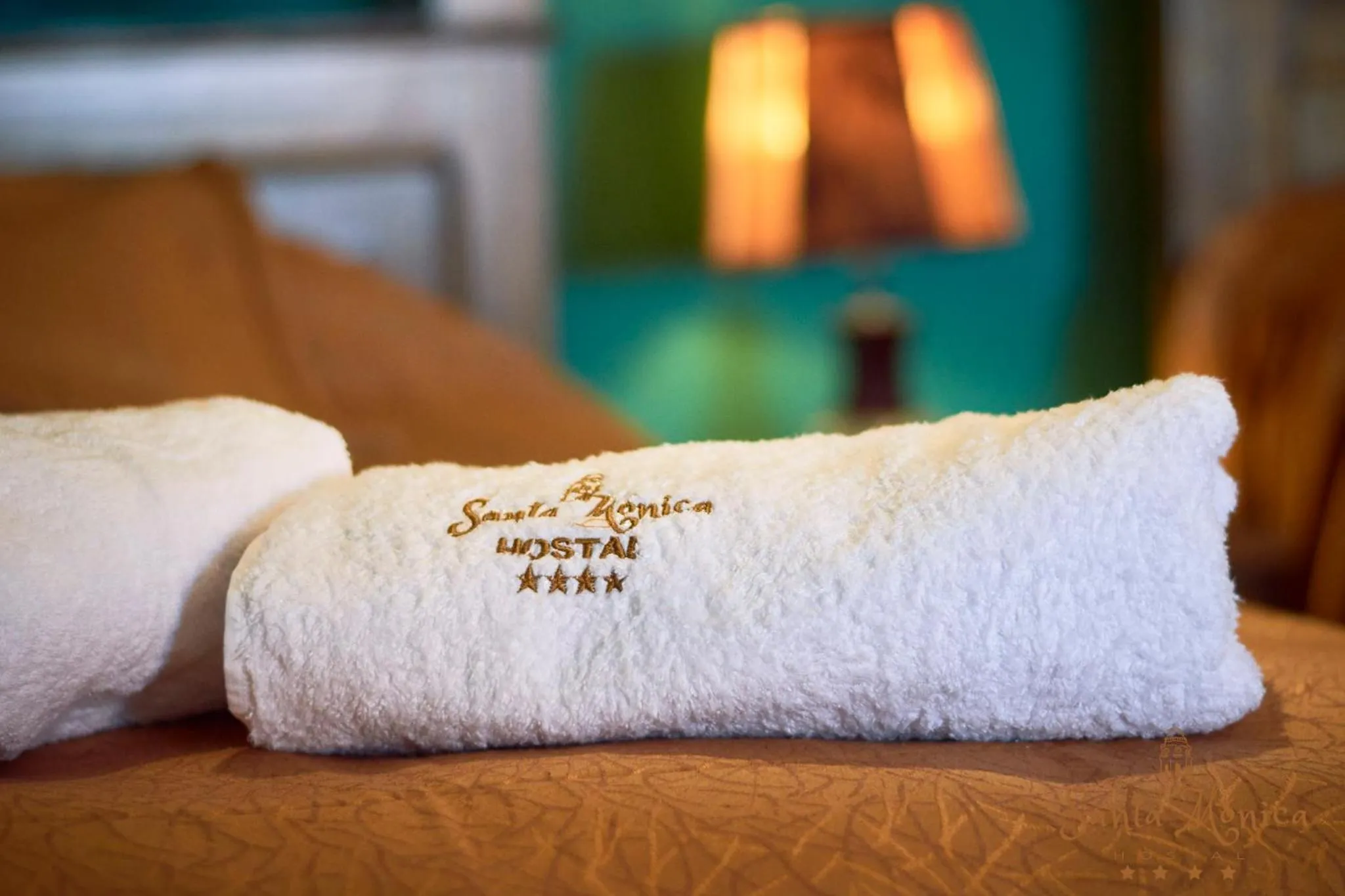 Bed in Hotel Santa Mónica