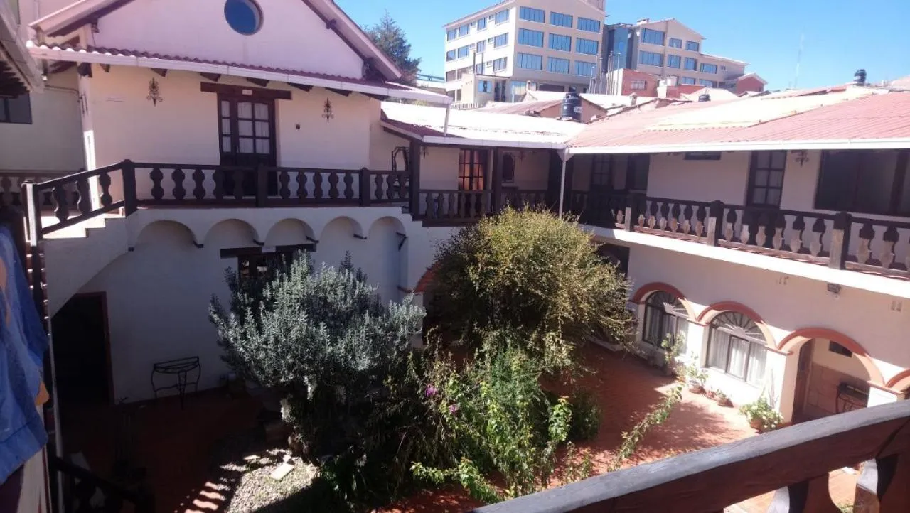 Patio in Hotel Santa Mónica