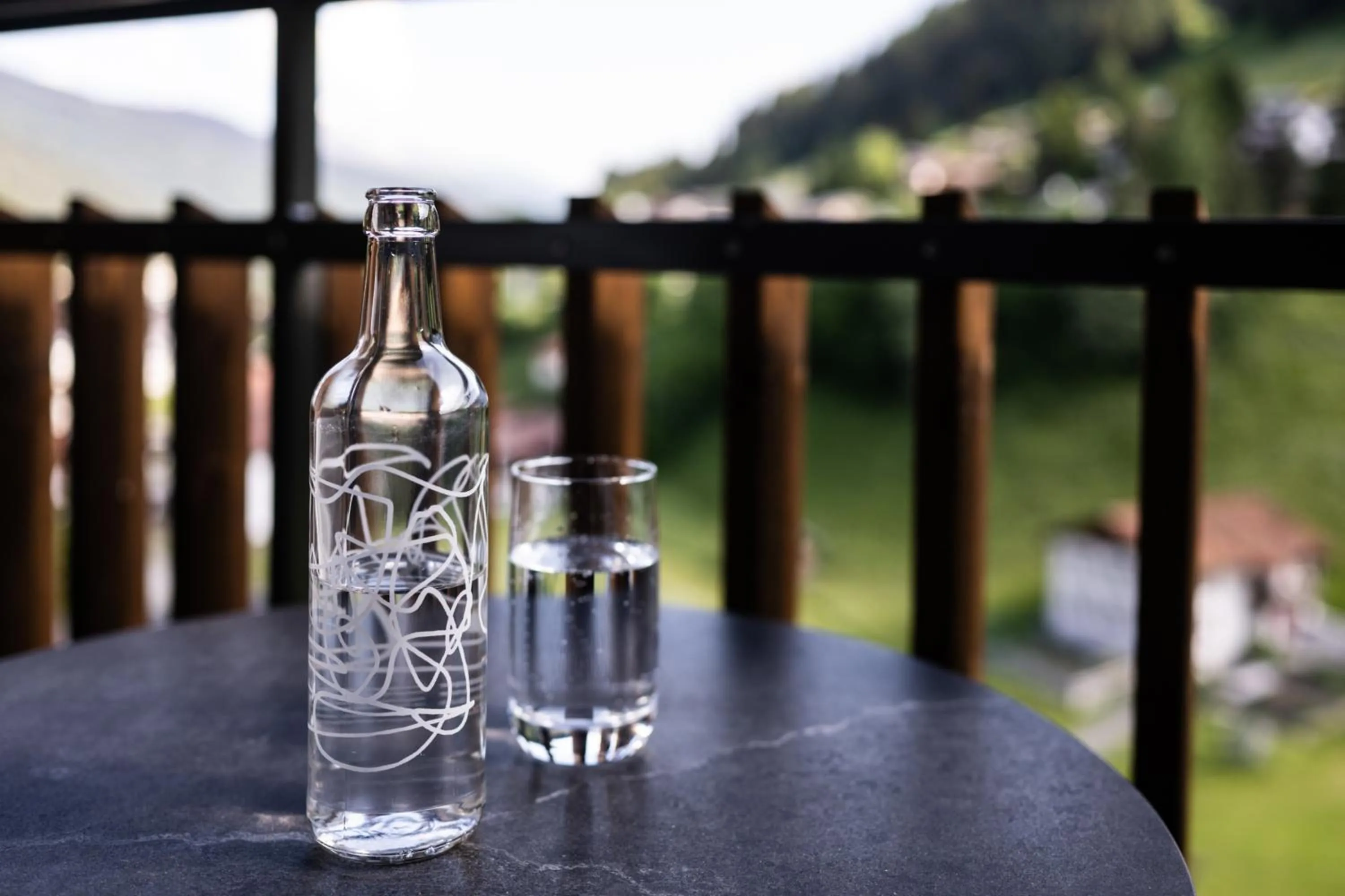 Balcony/Terrace in Hotel Krone - Aktiv & Erholt