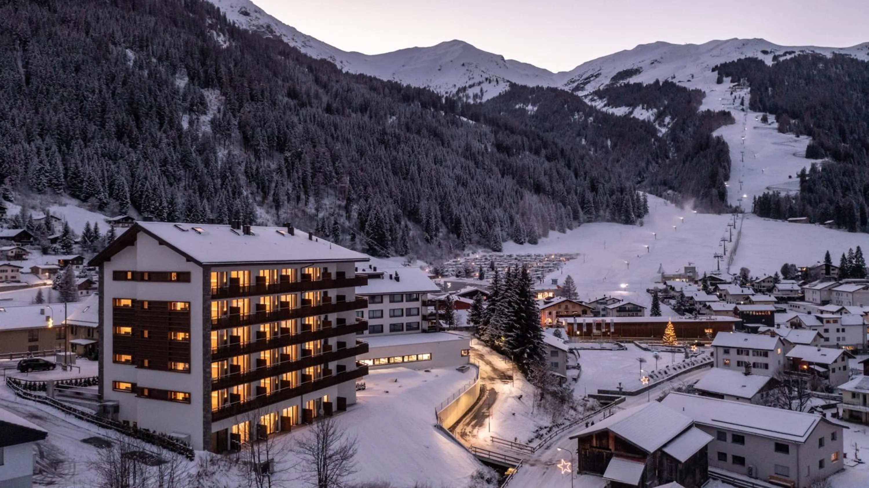 View (from property/room) in Hotel Krone - Aktiv & Erholt